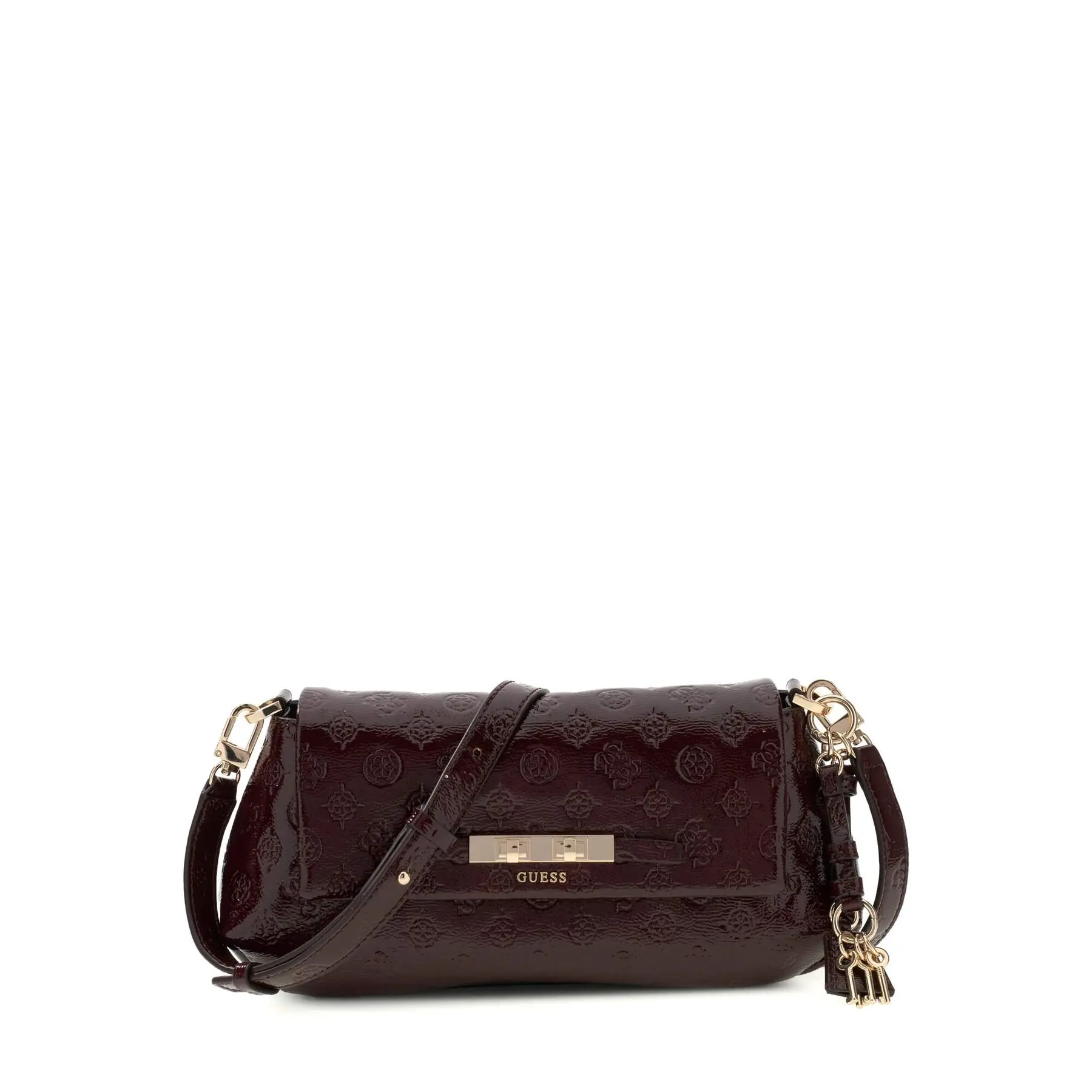 Schultertasche Damen Guess Caemella Flap