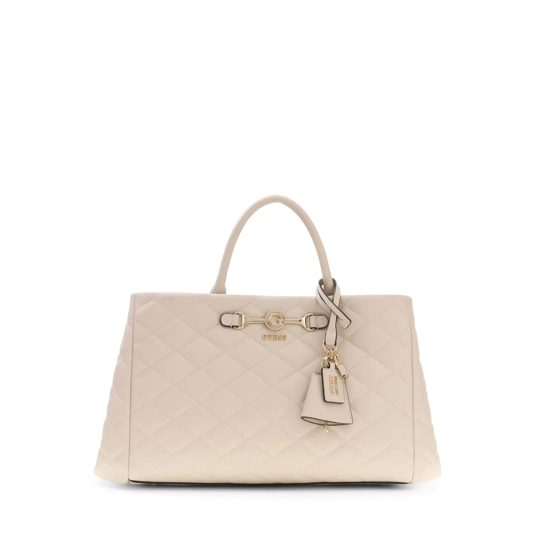 GUESS schoudertas handtas Frances Girlfriend Satchel Bone beige