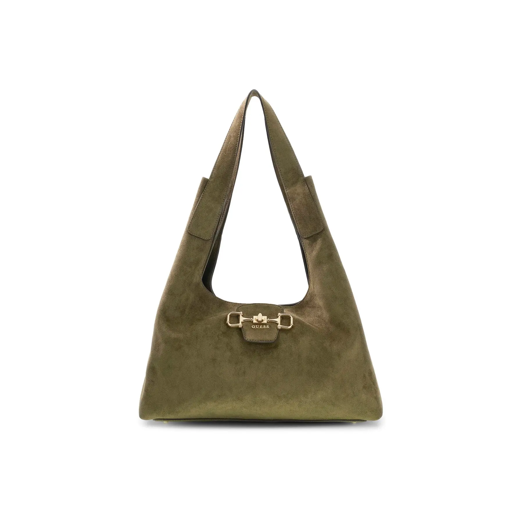 GUESS schoudertas Sunset Hobo Olive bruine