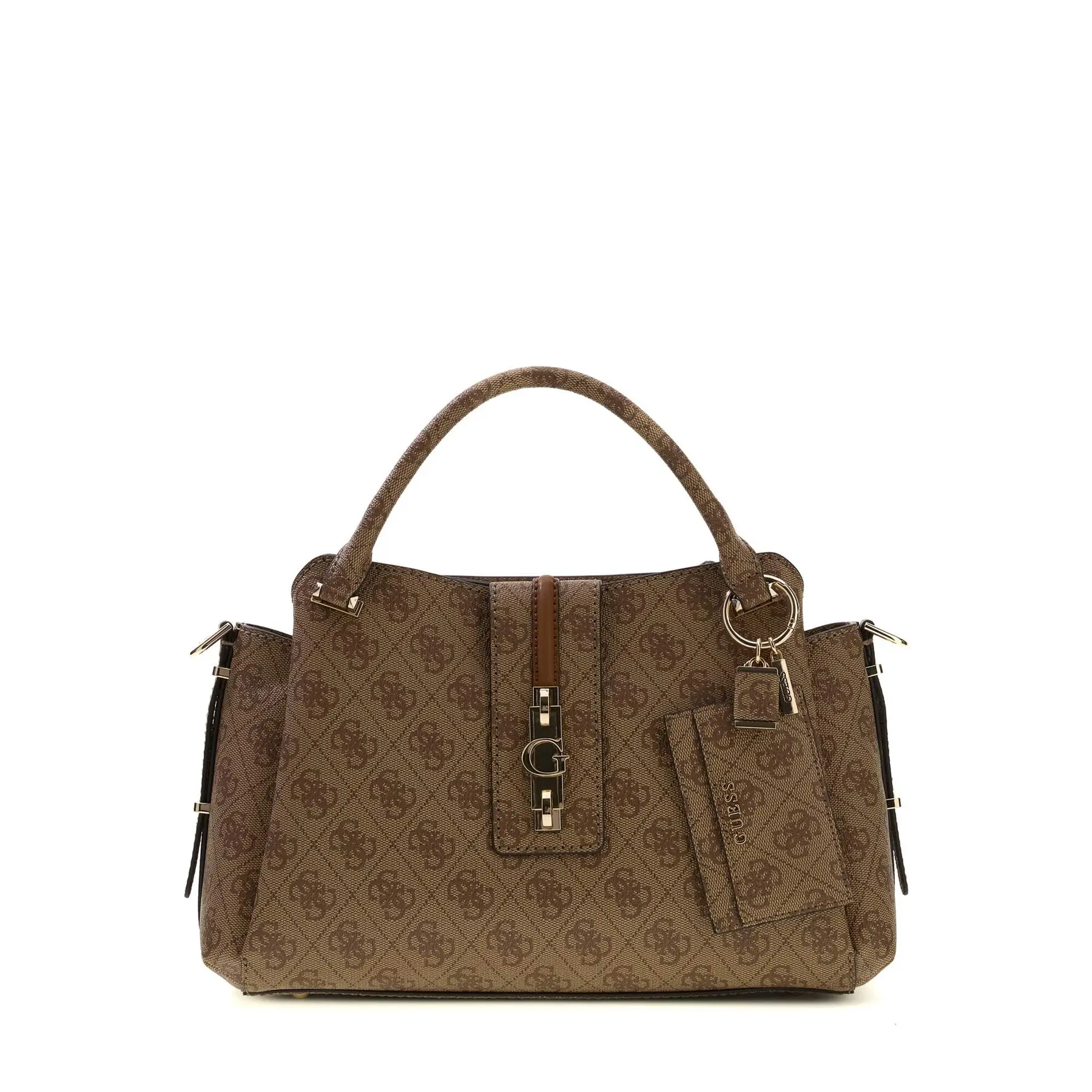 Guess Women's Beige Handbag Yvonne Girlfriend