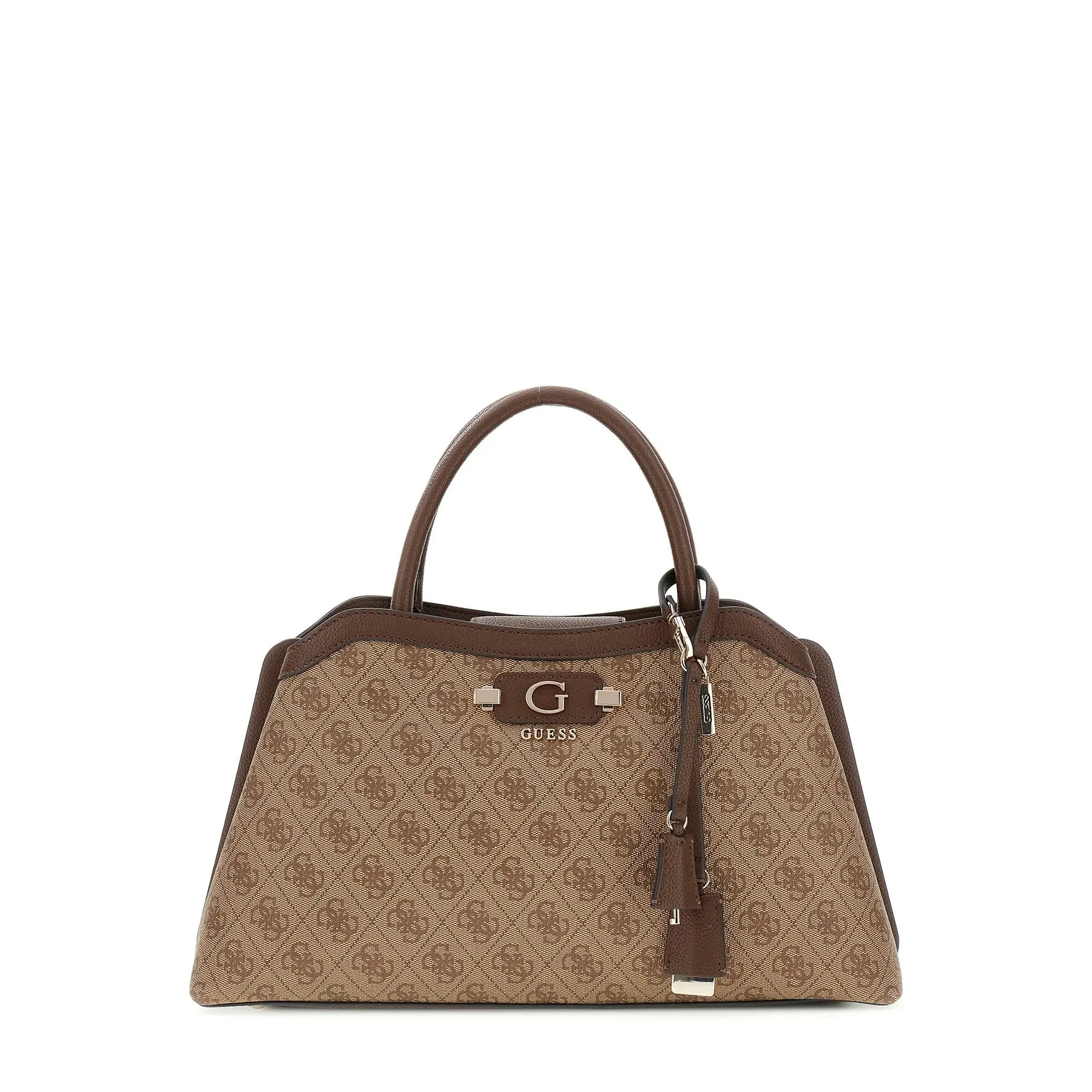 Guess Women's Beige Handbag Lindsey Girlfriend