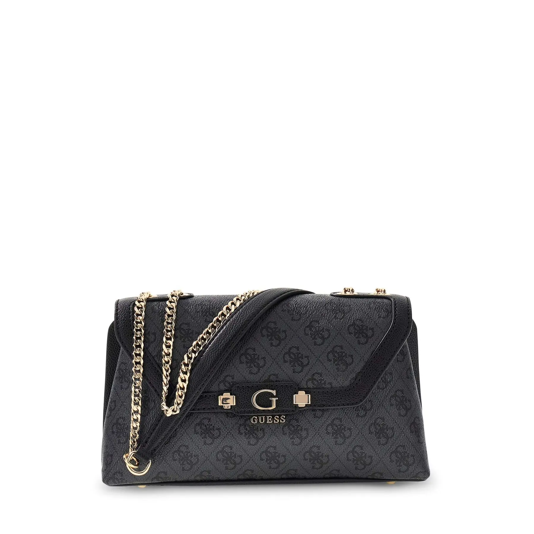 Guess Women's Noir Convertible Shoulder Bag For Lindsey