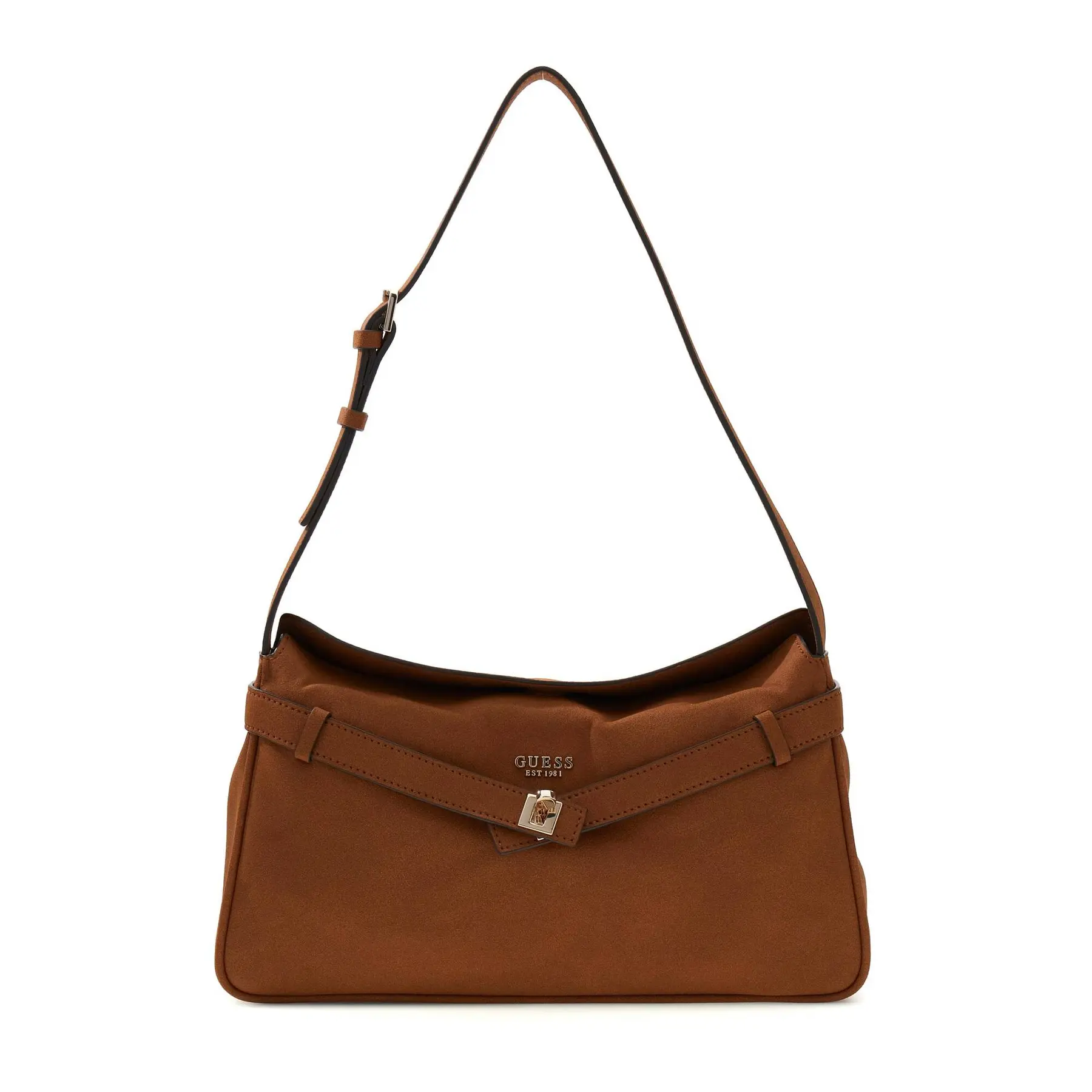 Guess Women's Marron Shoulder Bag Ella