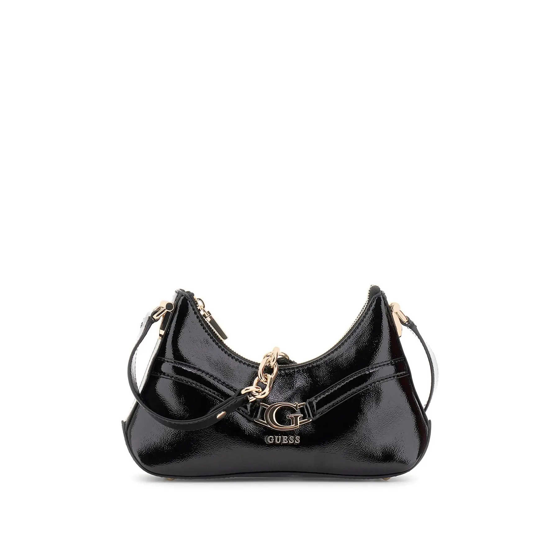 Guess Women's Noir Zip-Up Handbag Dea