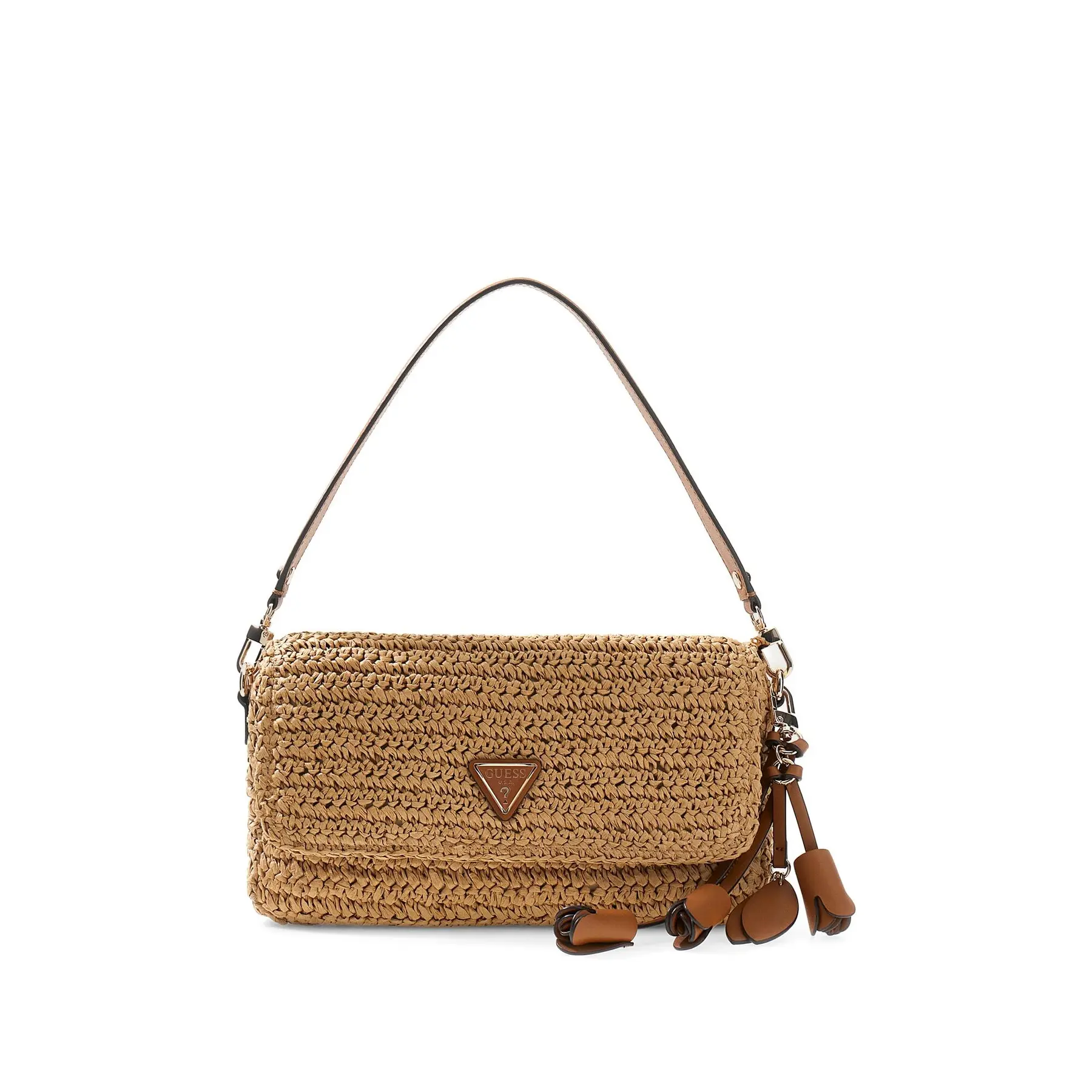 Guess Women's Beige Shoulder Bag Ofelia
