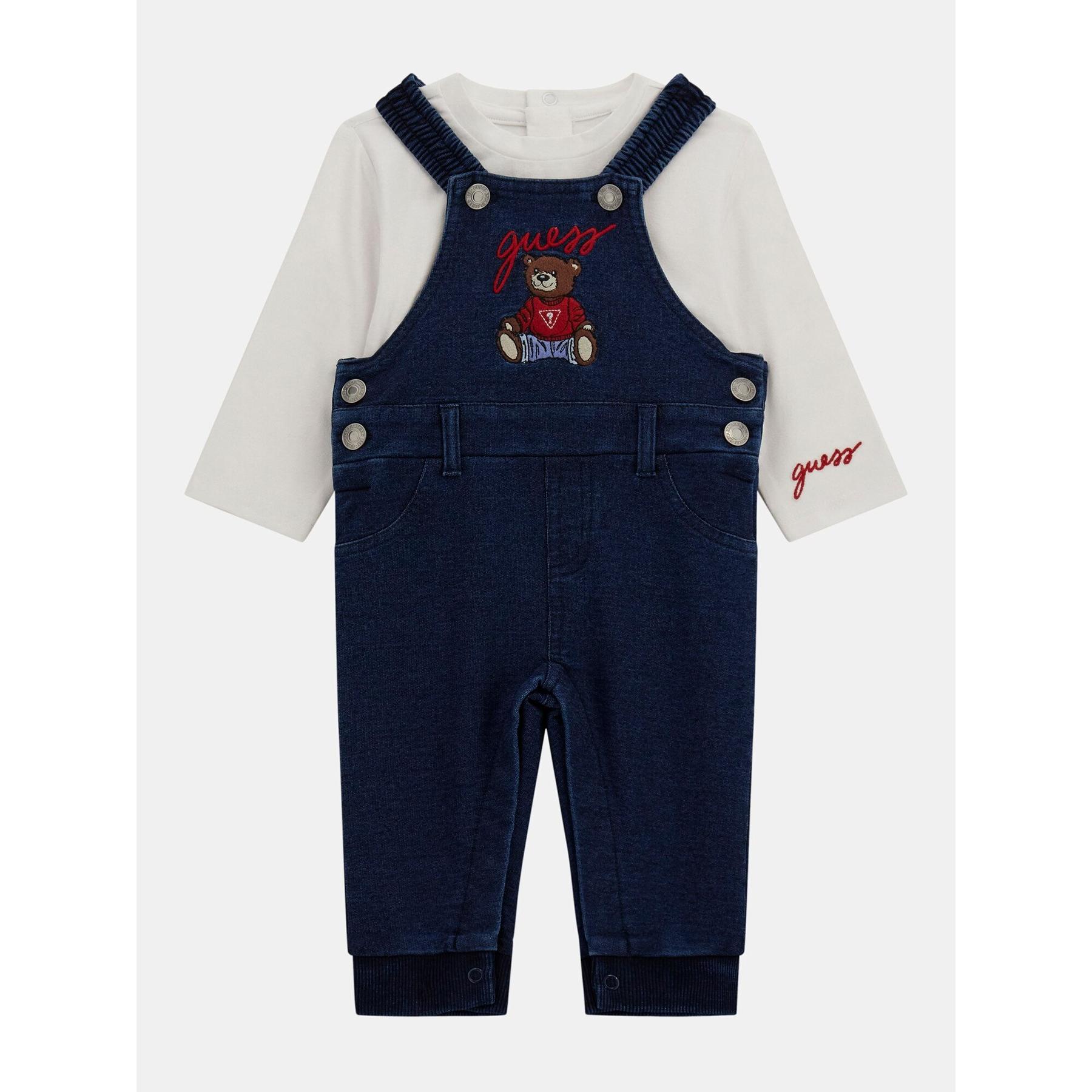 7620837791822 - T-Shirt und Latzhose Set für Jungen Guess