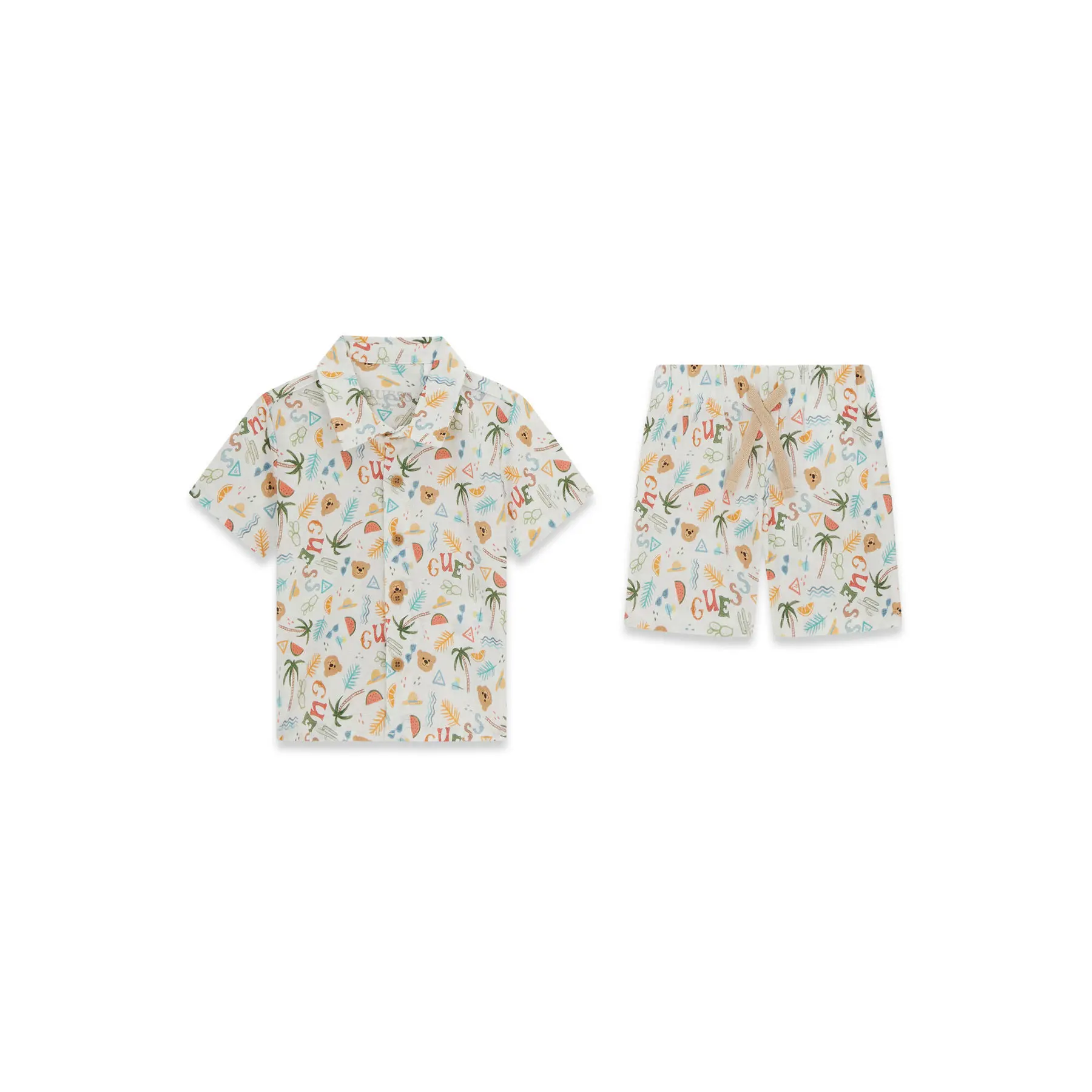 Ensemble chemise et short bébé garçon Guess