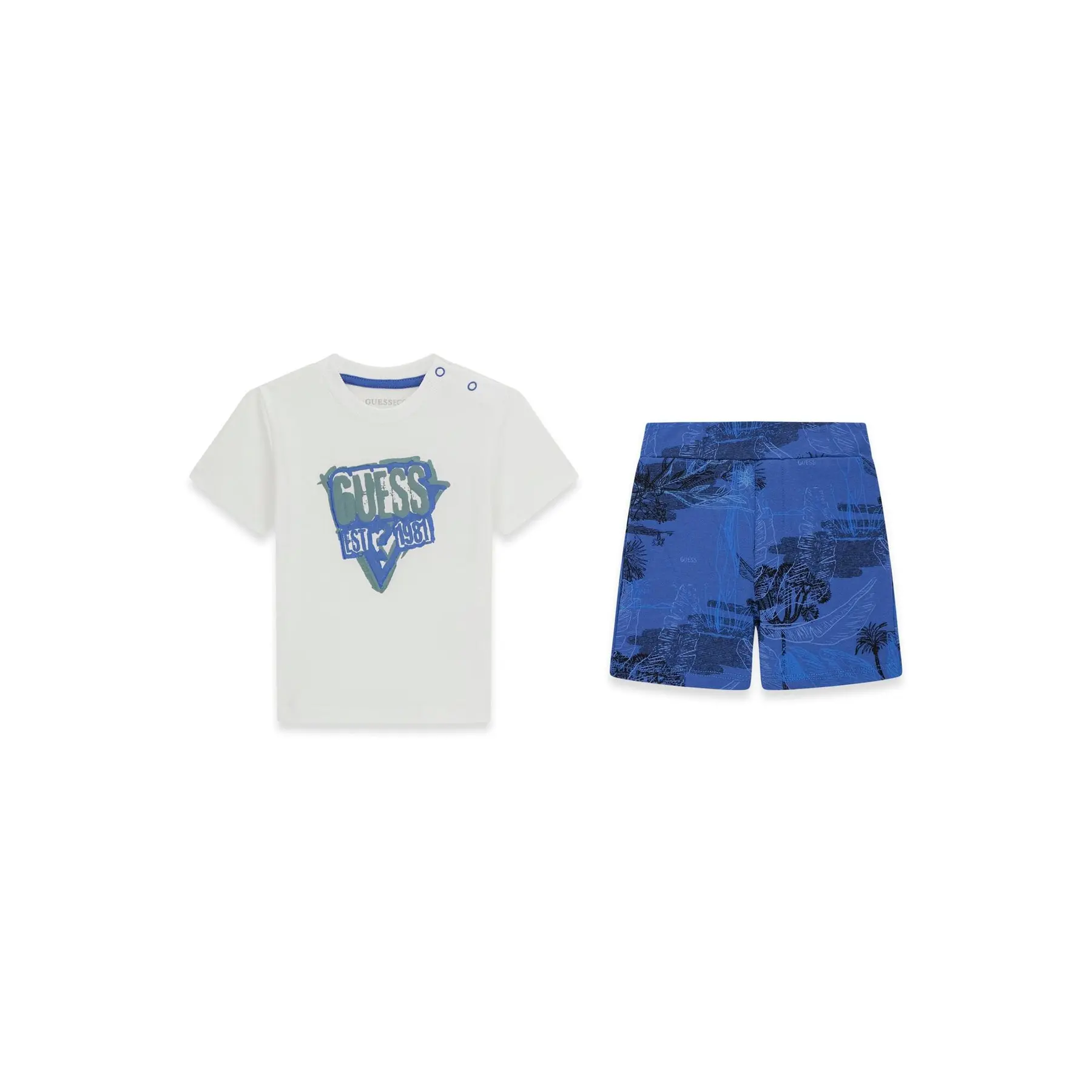 Baby boy t-shirt and shorts set Guess Active I6GG14-K8HM4