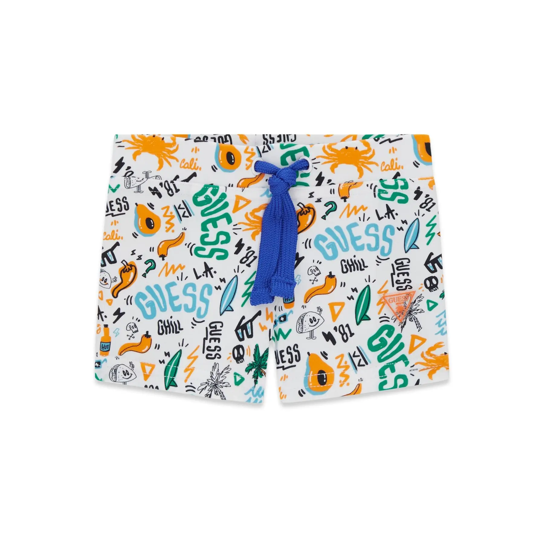 Guess Men's Bleu Baby Boy Swim Trunks