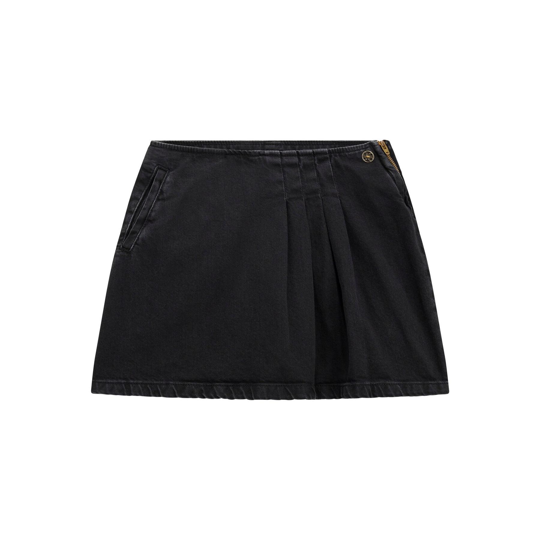 7628907702099 - Mädchen Jeans-Plissee-Rock Guess