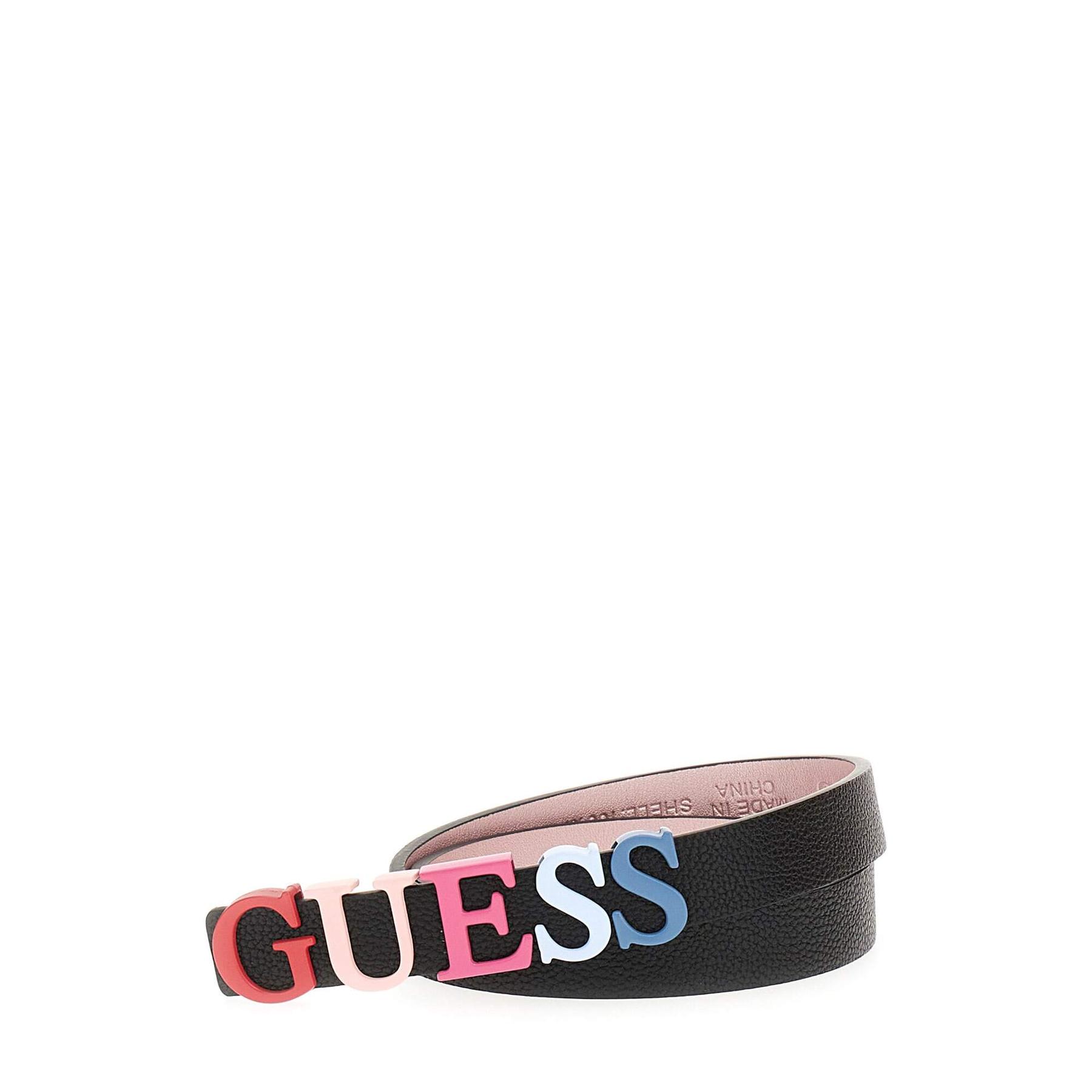 7620837112634 - Mädchen Gurt mit Clipverschluss und Logo-Schnalle Guess