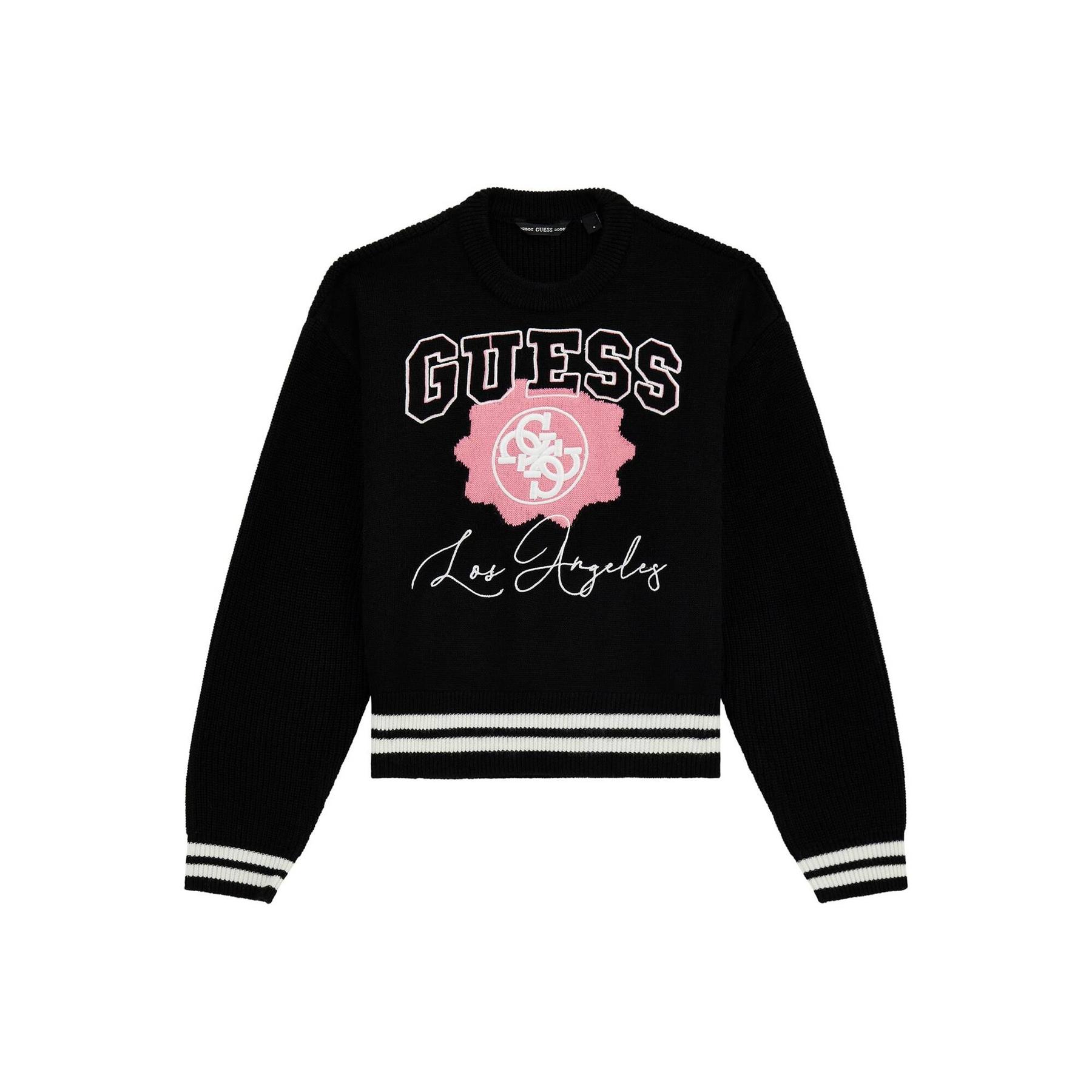 7620837695298 - Langärmliger Rundhals-Pullover für Mädchen Guess