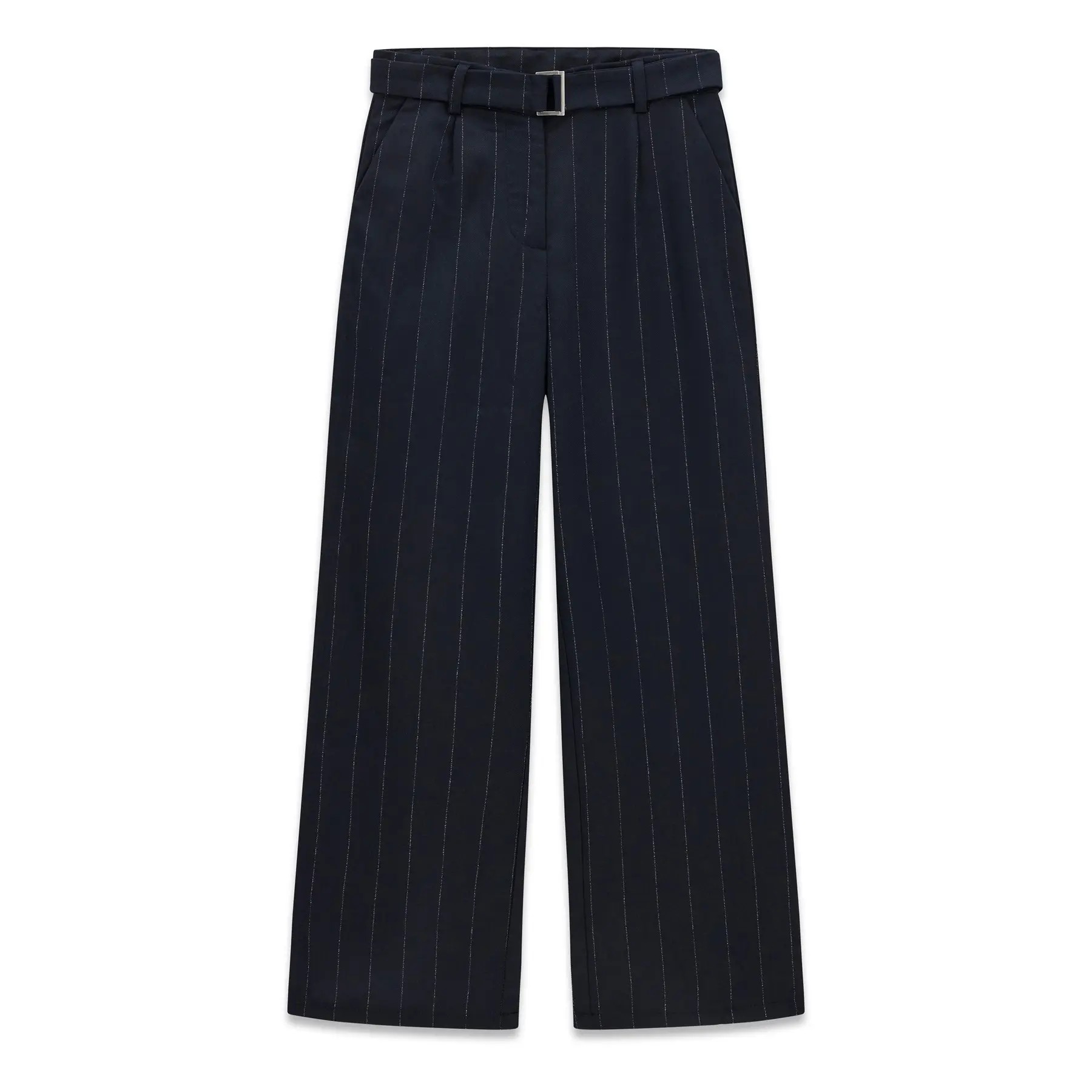 Brede pijpen broek voor meisjes Guess pinstripe