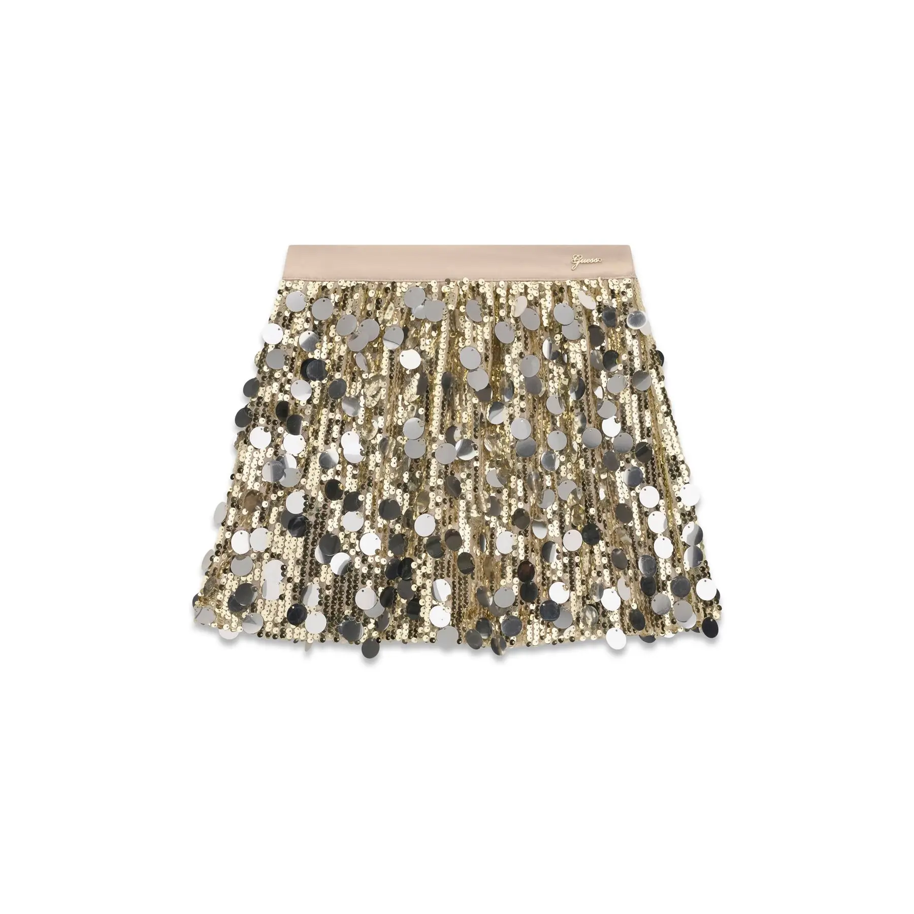Minirock, Mädchen Guess Sequins