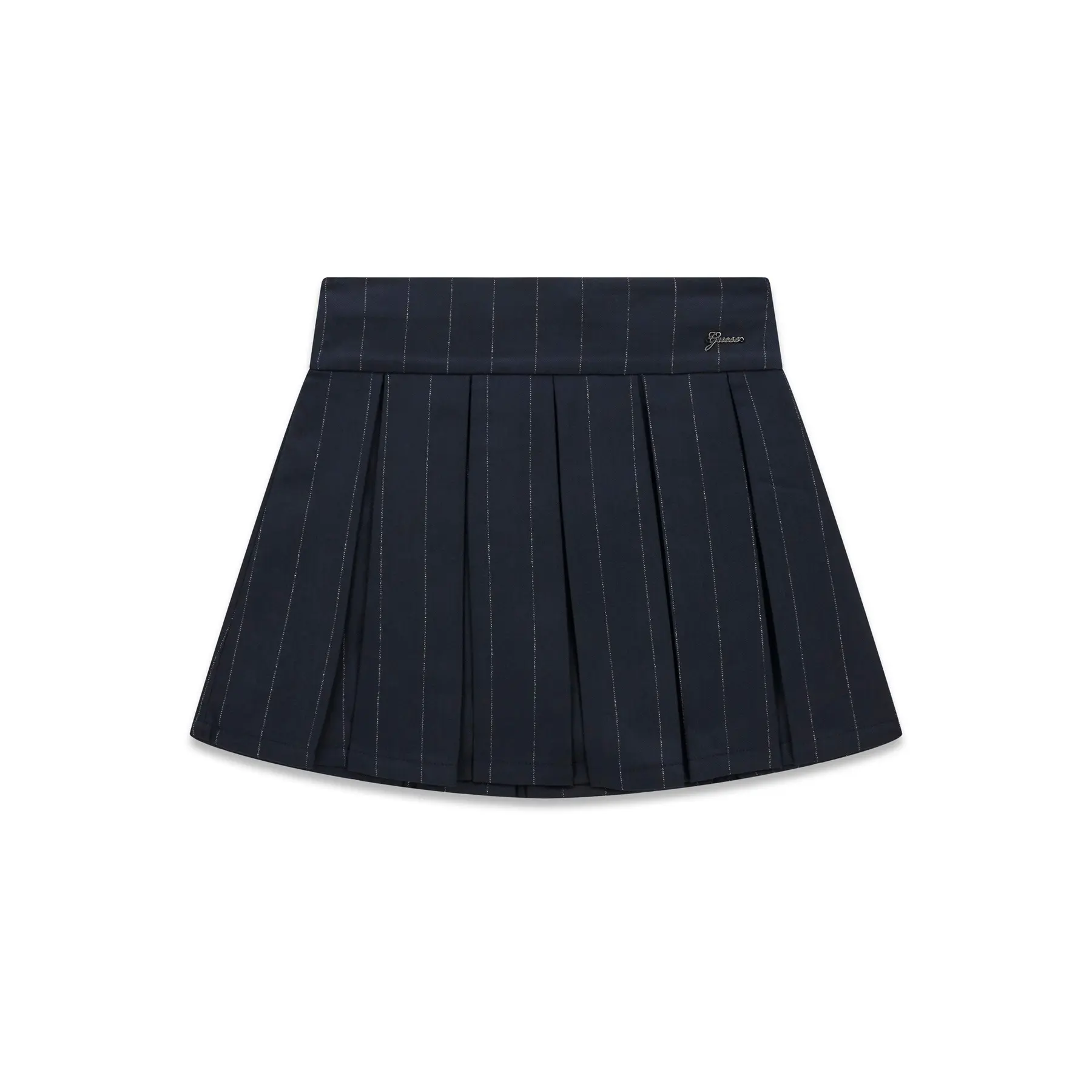 Minirock mit Falten, Mädchen Guess pinstripe
