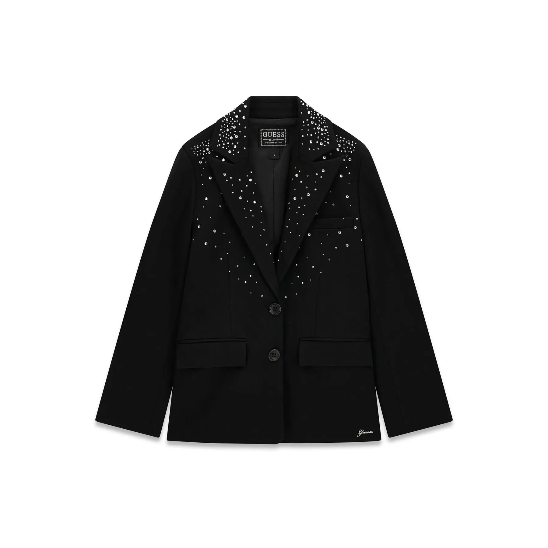 Fleece-Übergangsjacke mit Kapuze Mädchen Guess