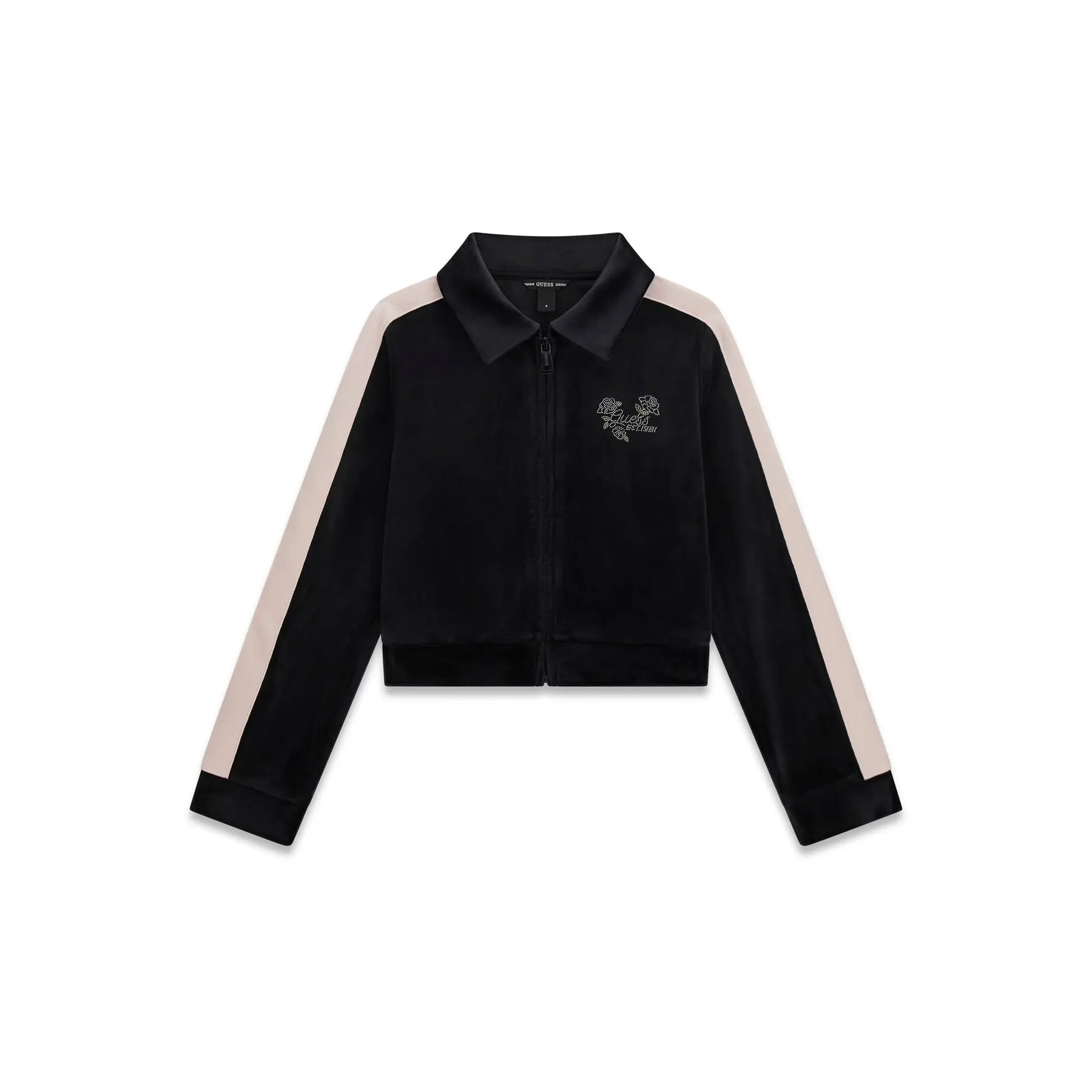 Mädchen Zipp-Sweatshirt aus Chenille Guess Active Top
