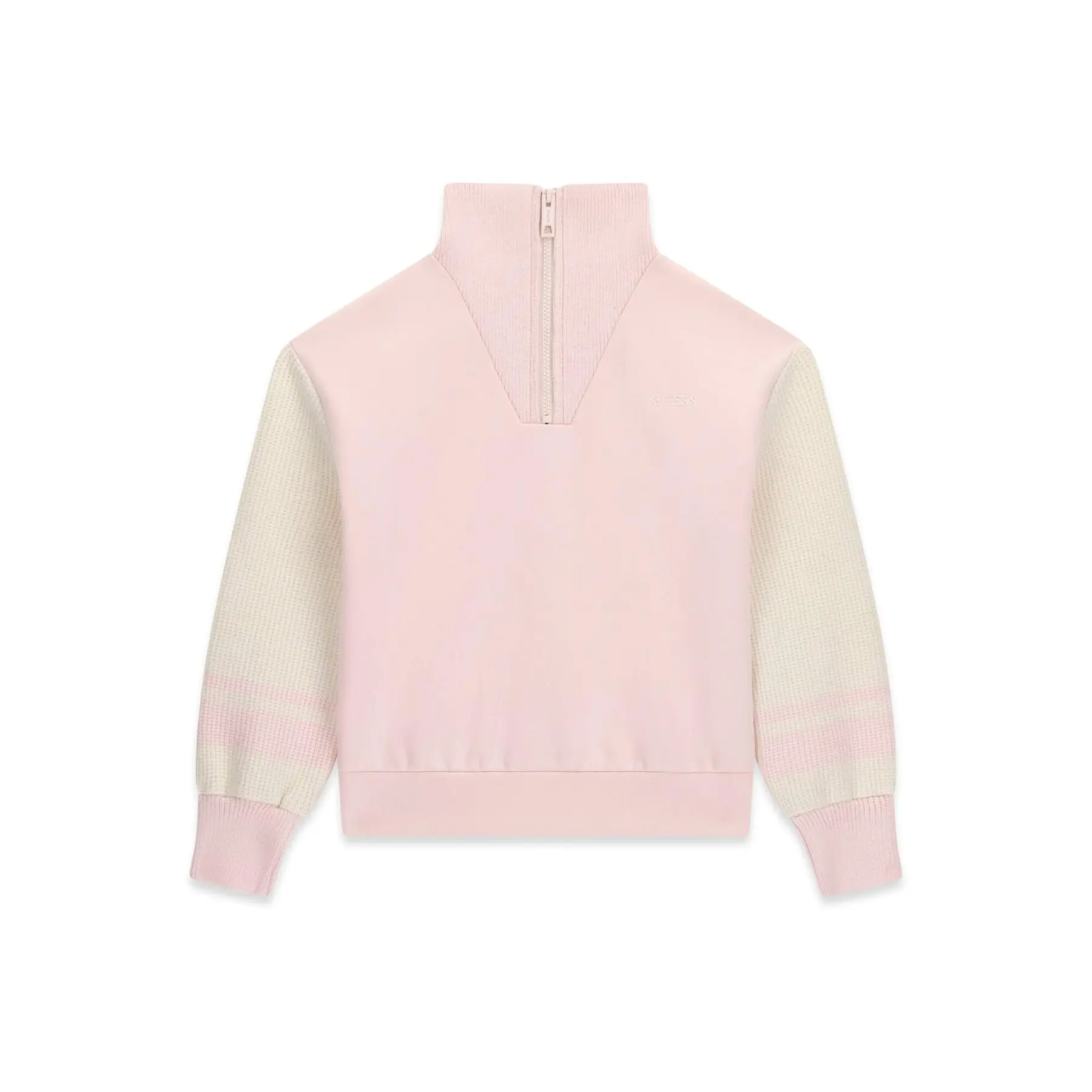 Mädchen-Pullover mit halbem Reißverschluss Guess Mini Me