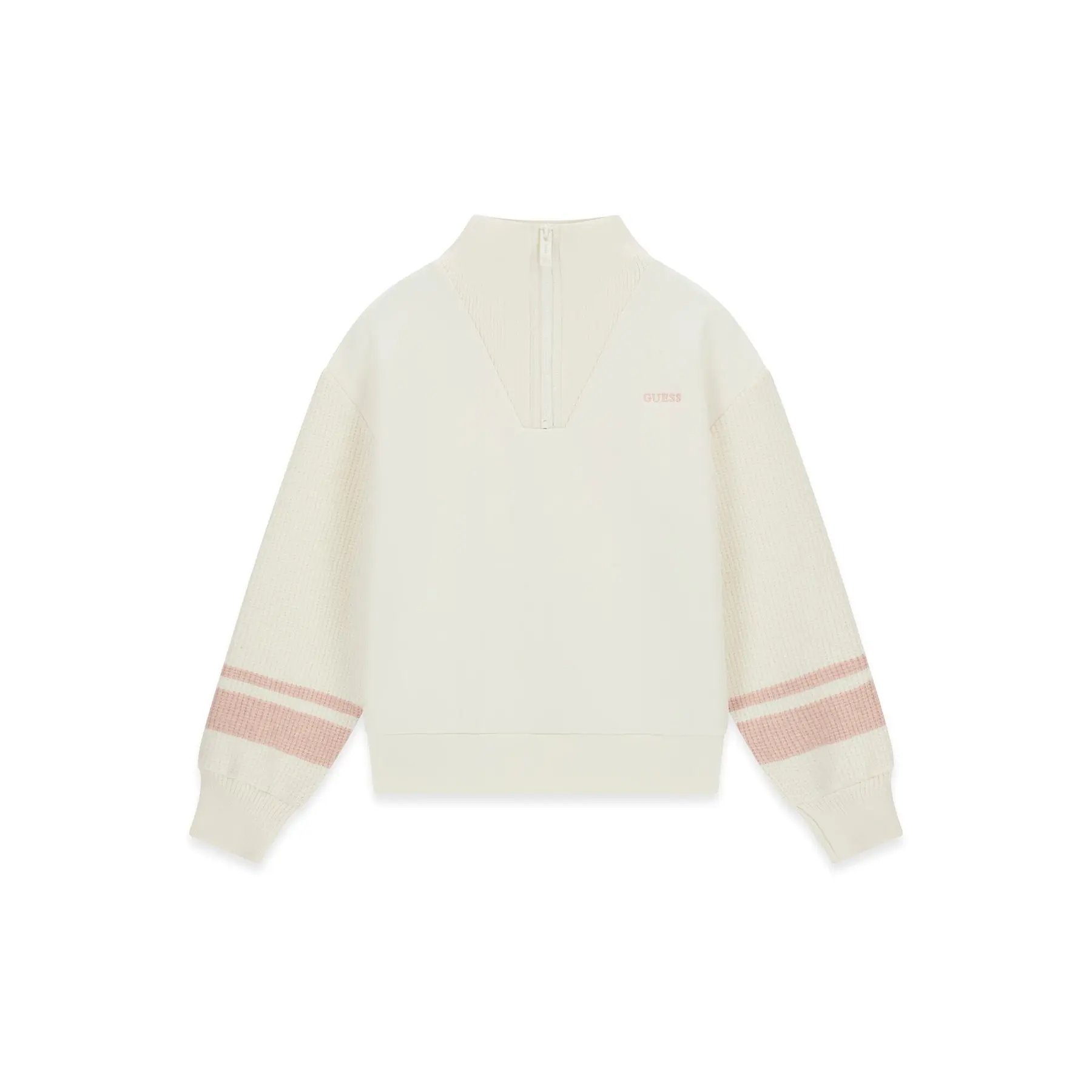 Mädchen-Pullover mit halbem Reißverschluss Guess Mini Me