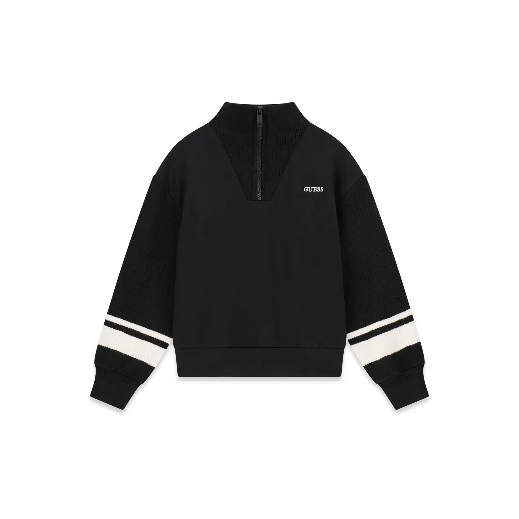 Mädchen-Pullover mit halbem Reißverschluss Guess Mini Me