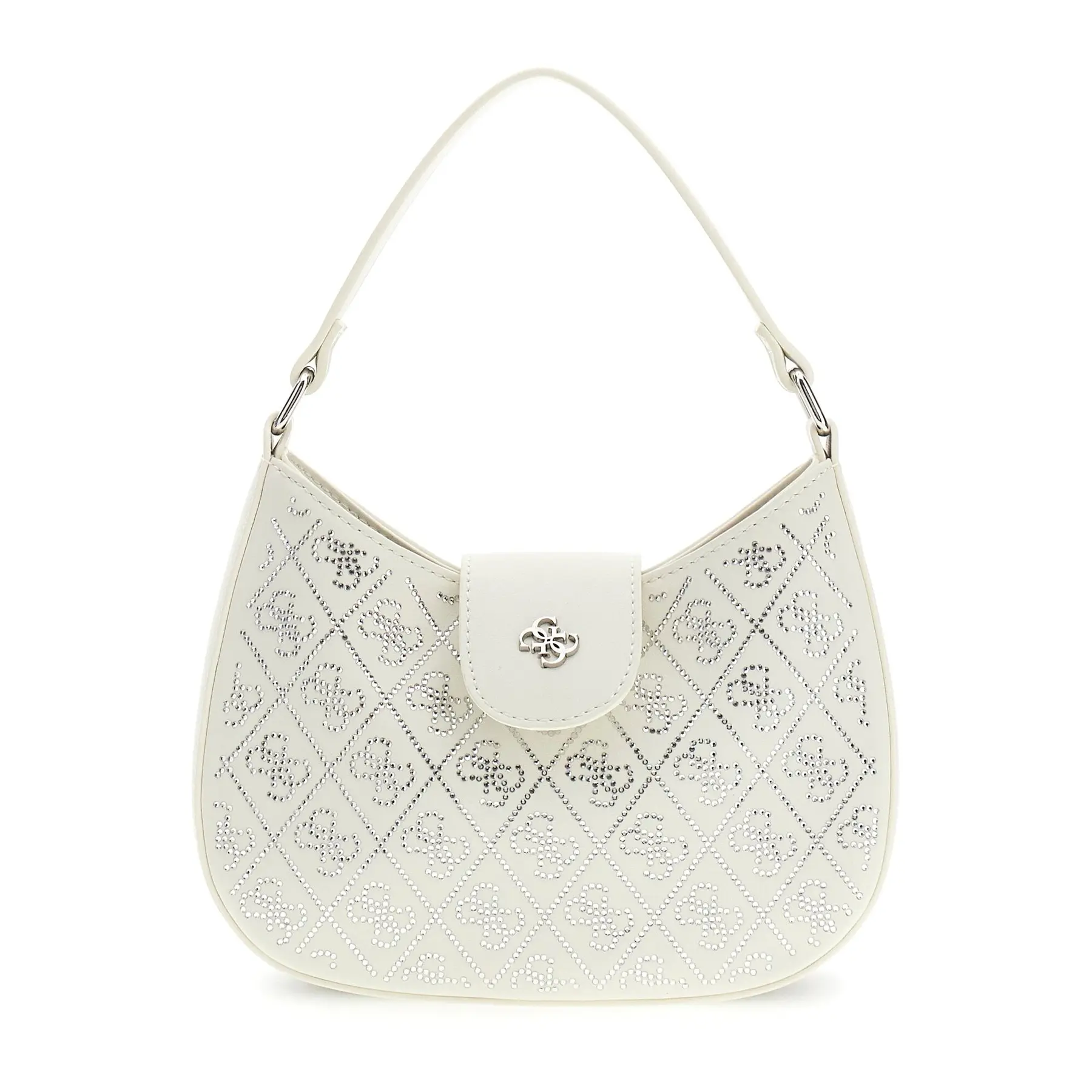 Schoudertas voor meisjes Guess 4G Crystal