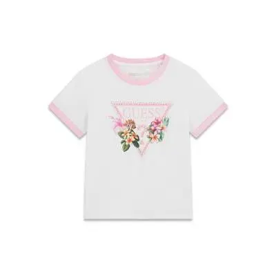 T-shirt crop fille Guess