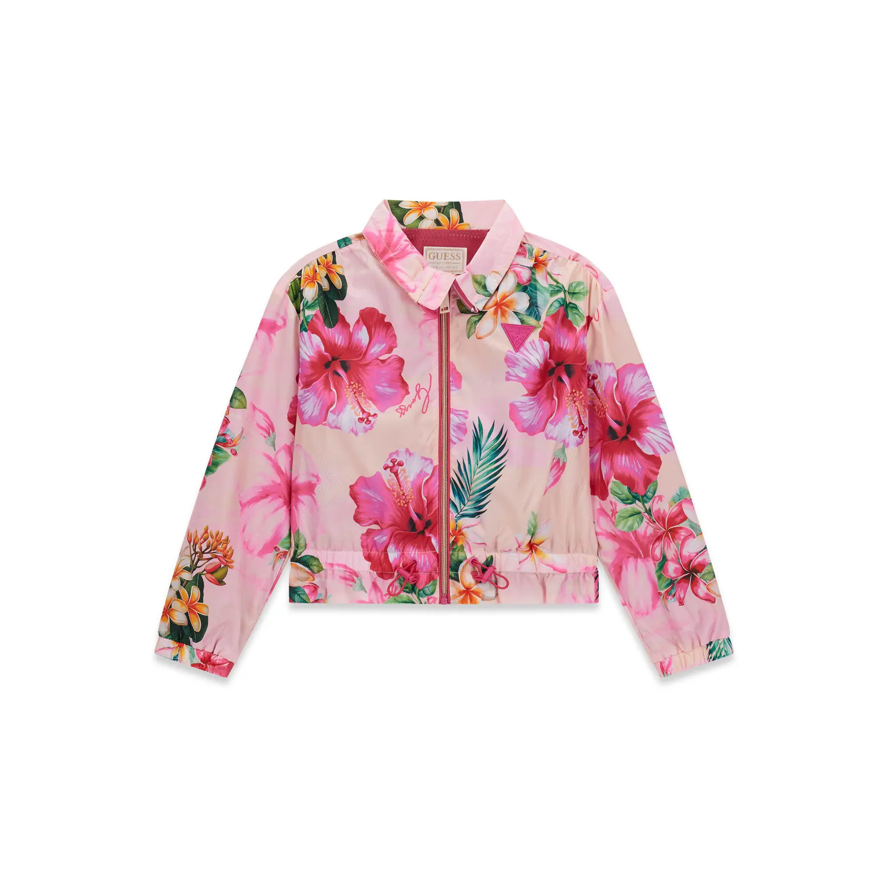 Mädchen Langarm Zip-Windjacke Guess