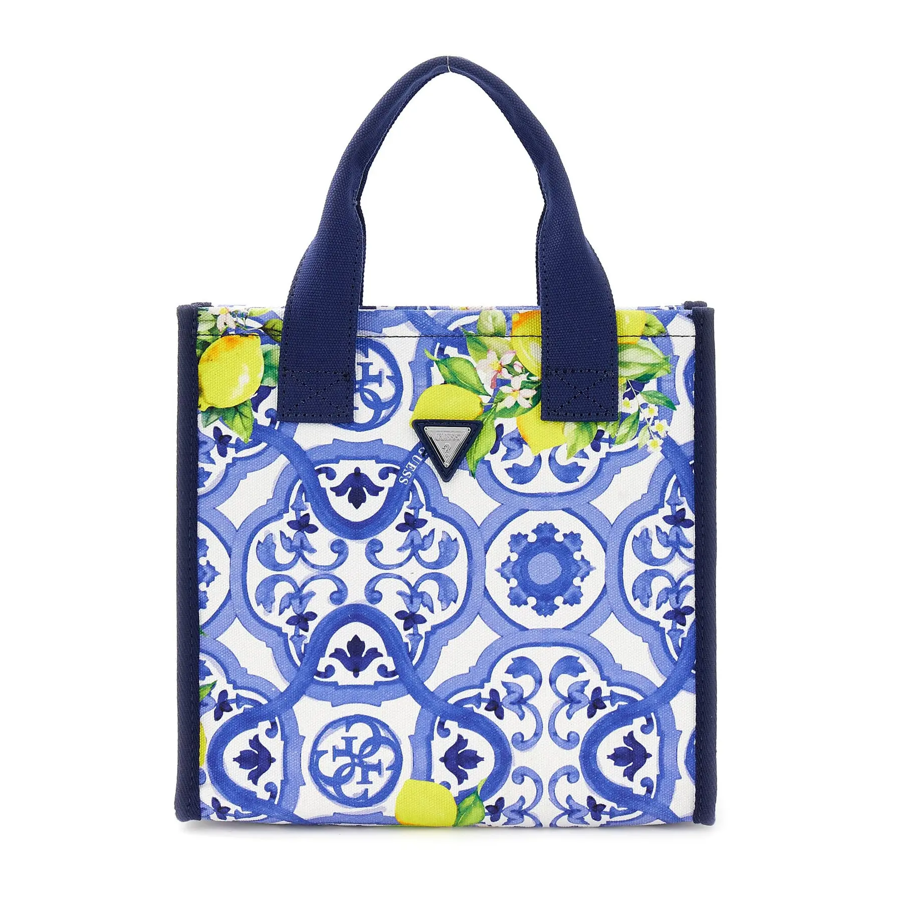 Girls' cotton beach bag Guess