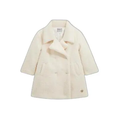 7628907753022 - Mantel für Baby-Mädchen Lurex Sherpa