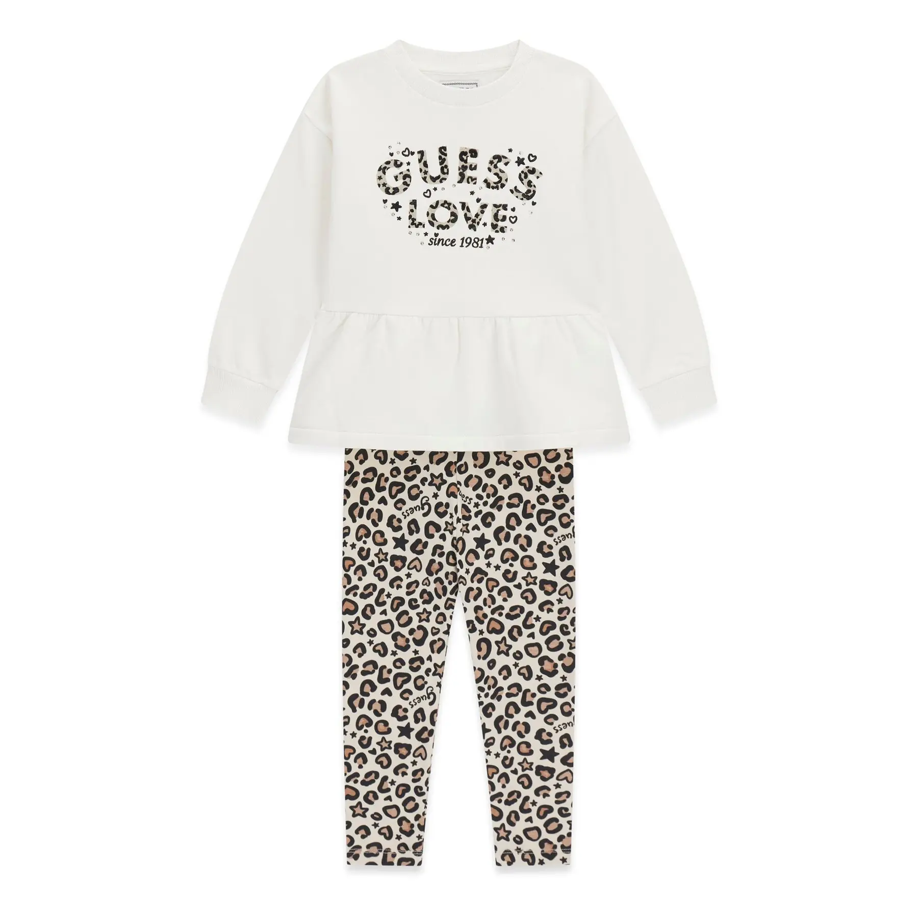 Sweater en legging set voor babymeisjes Guess