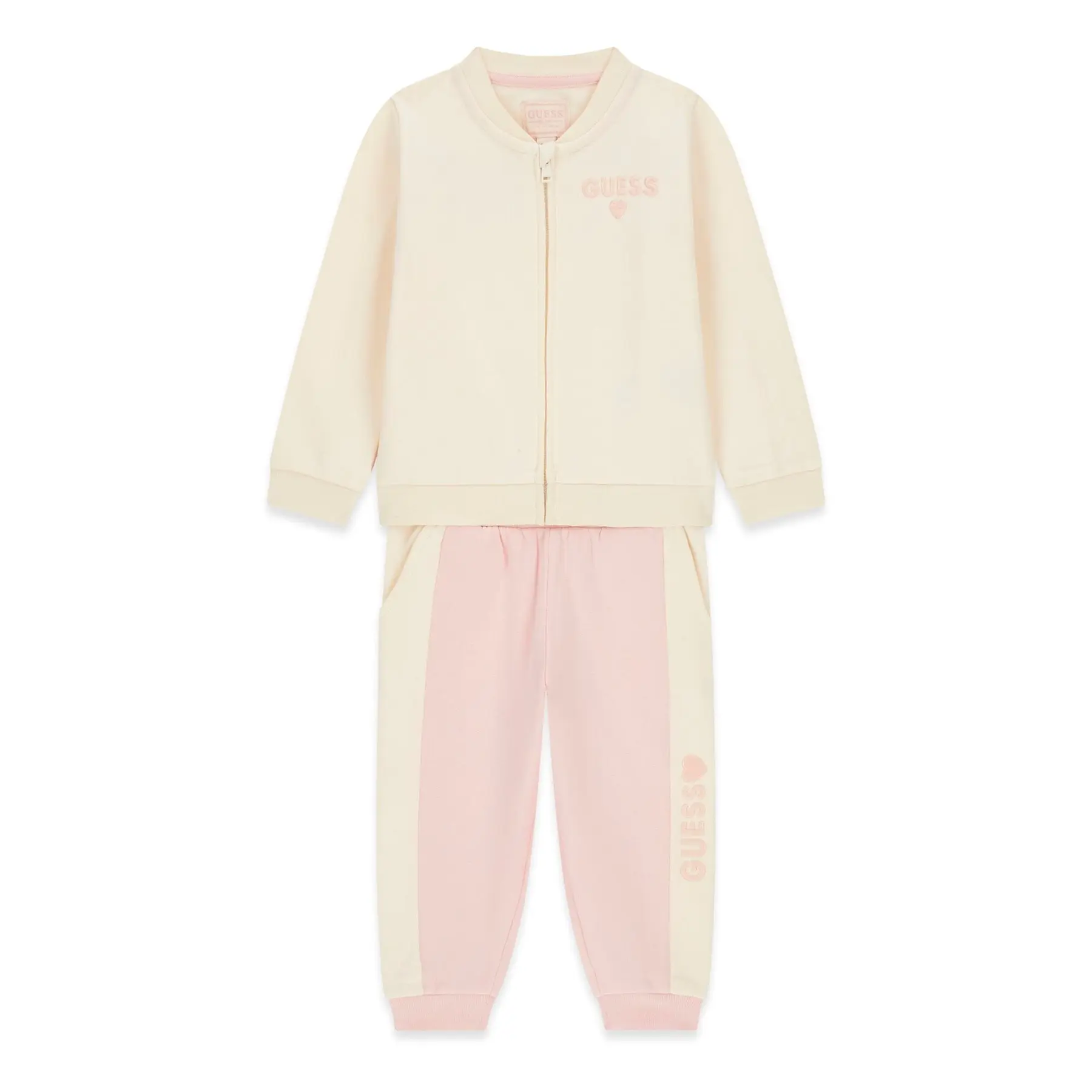 Actief top met rits + broek meisje Guess