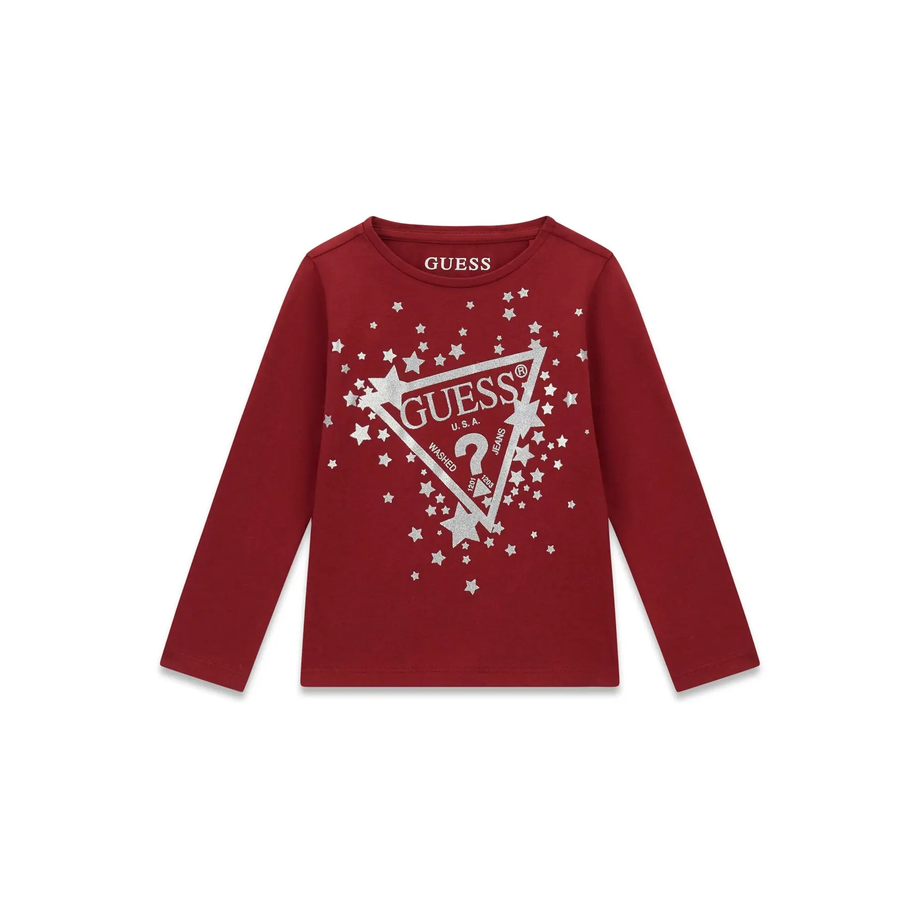 T-shirt met lange mouwen voor babymeisjes Guess Logo K6BI03-K5796