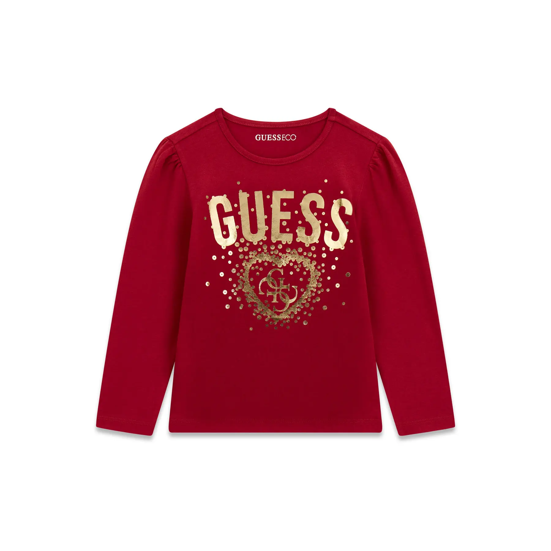T-shirt met lange mouwen voor babymeisjes Guess Logo K6BI04-K5797