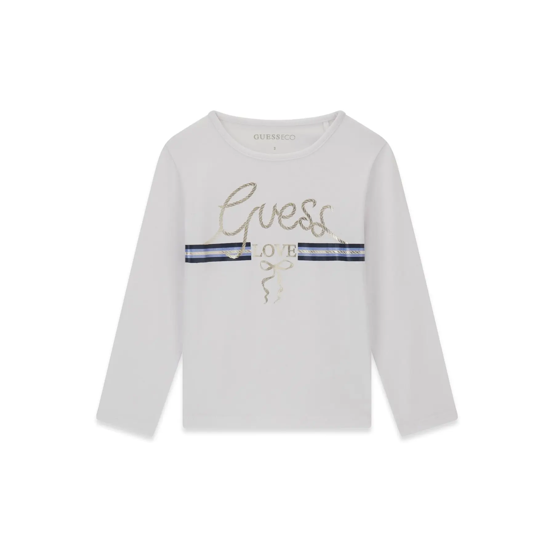 T-shirt met lange mouwen voor babymeisjes Guess Logo K6BI12-K5839