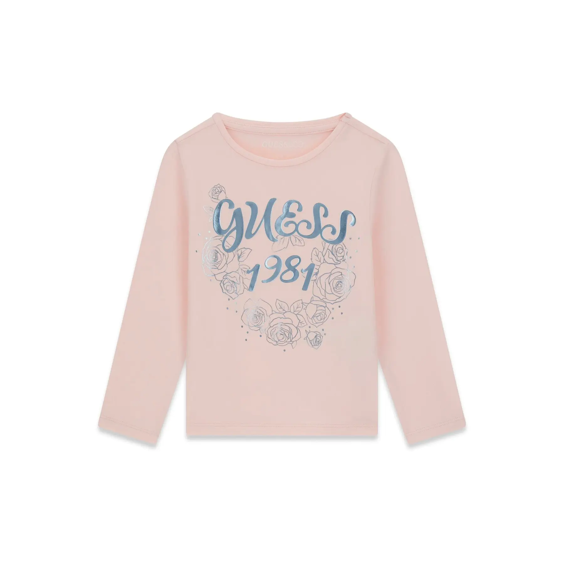 T-shirt met lange mouwen voor babymeisjes Guess Logo K6BI18-K5850