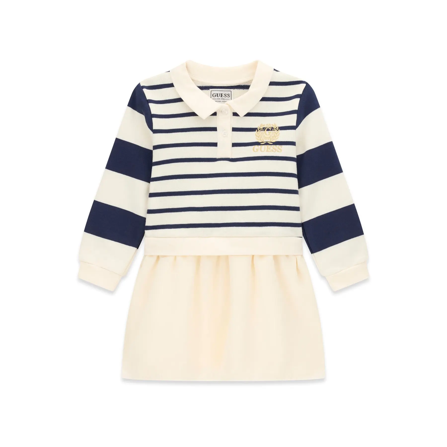 Polo Kleid French Terry Mädchen Guess