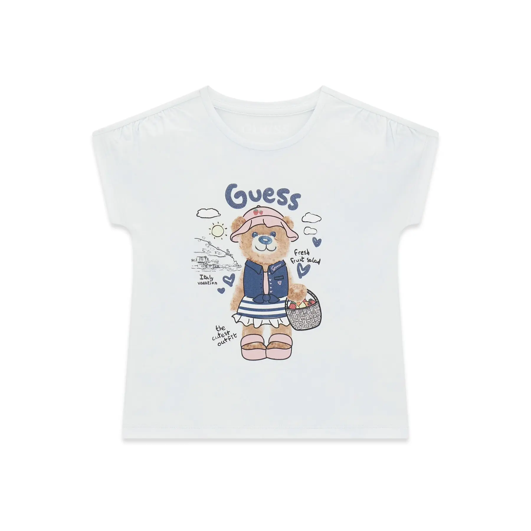 7621235754518 - Baby Mädchen Batik T-Shirt Guess