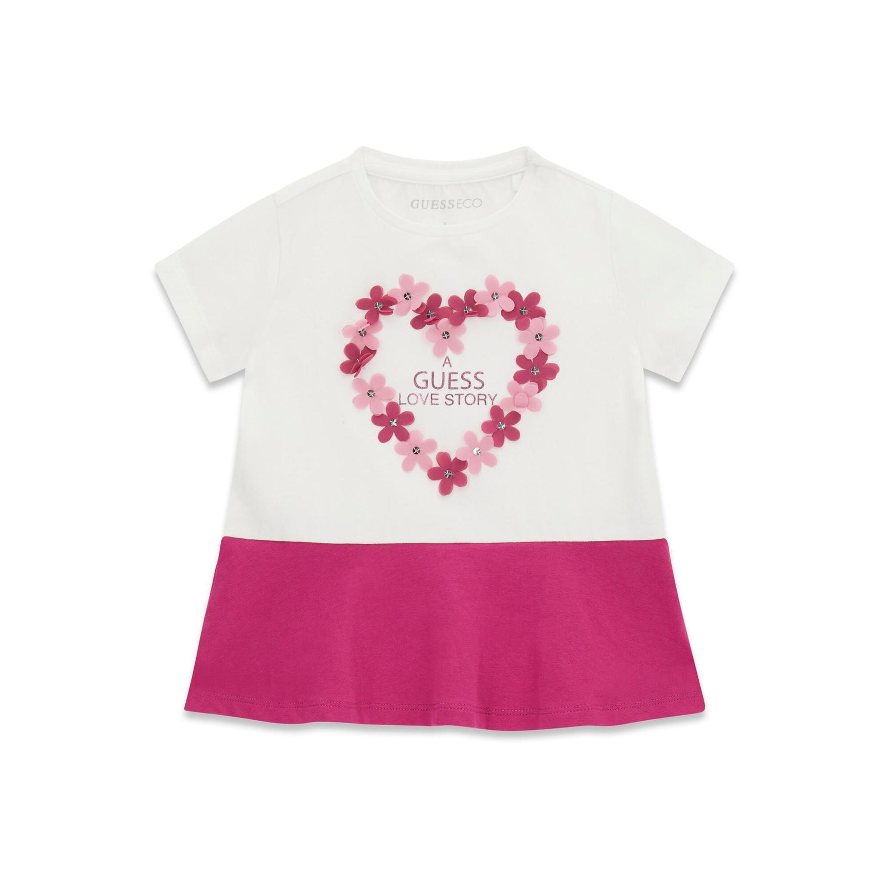 7621235754921 - Baby-Mädchen-Logo-T-Shirt Love Story