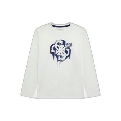7628907929632 - 4G Langarm T-Shirt mit Logo für Kinder Guess 7628907929632 - 4G Langarm T-Shirt mit Logo für Kinder Guess