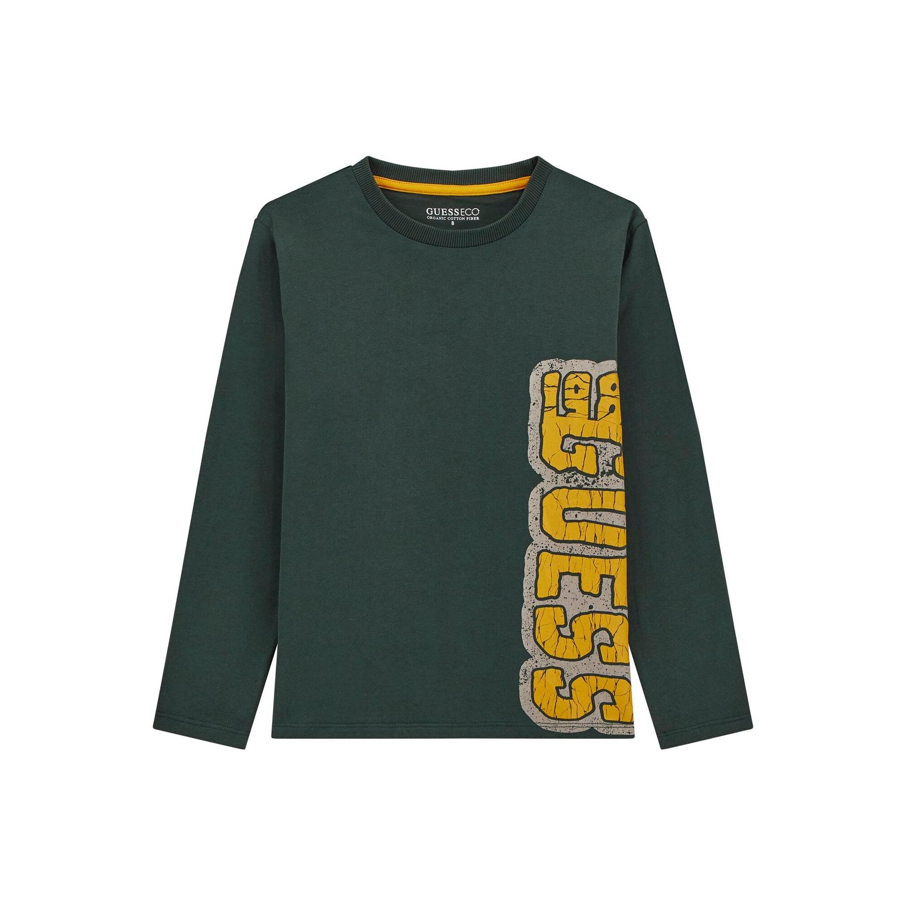 7628907768279 - Langarm-T-Shirt mit Print-Logo für Kinder Guess