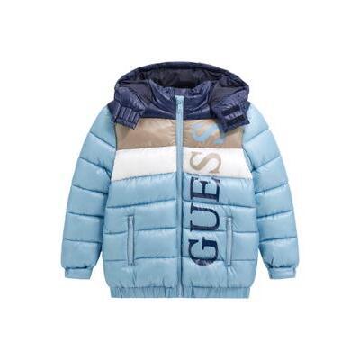 7628907792410 - Kinder Polyester Steppjacke mit Kapuze Guess