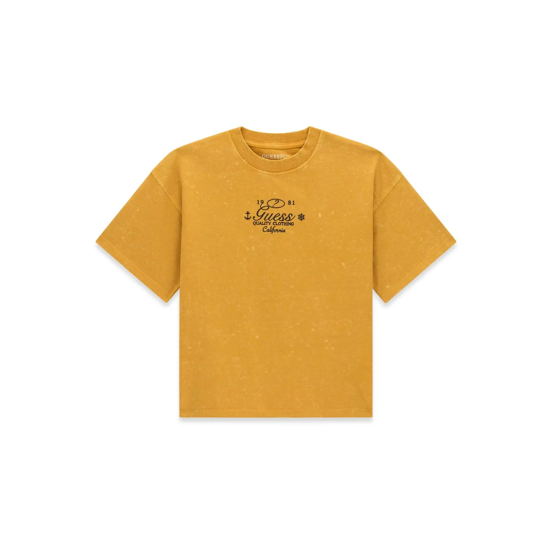 T-Shirt Kind Guess Boxy Gmt Dye