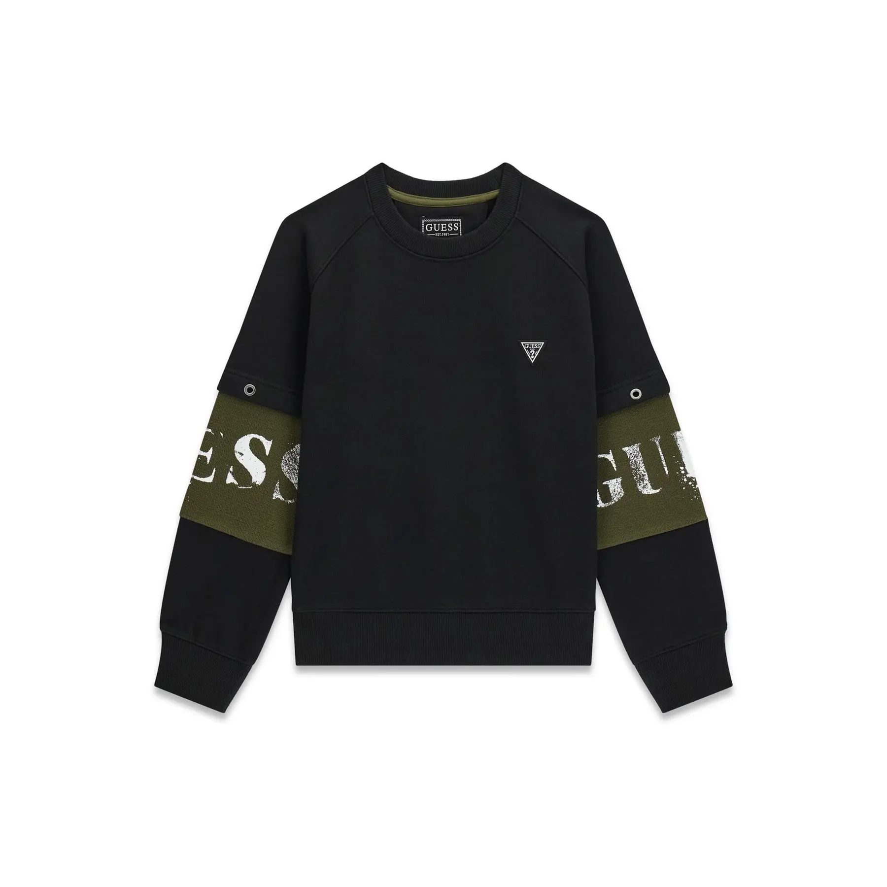 Oversize Raglan Sweatshirt Kind Guess Active