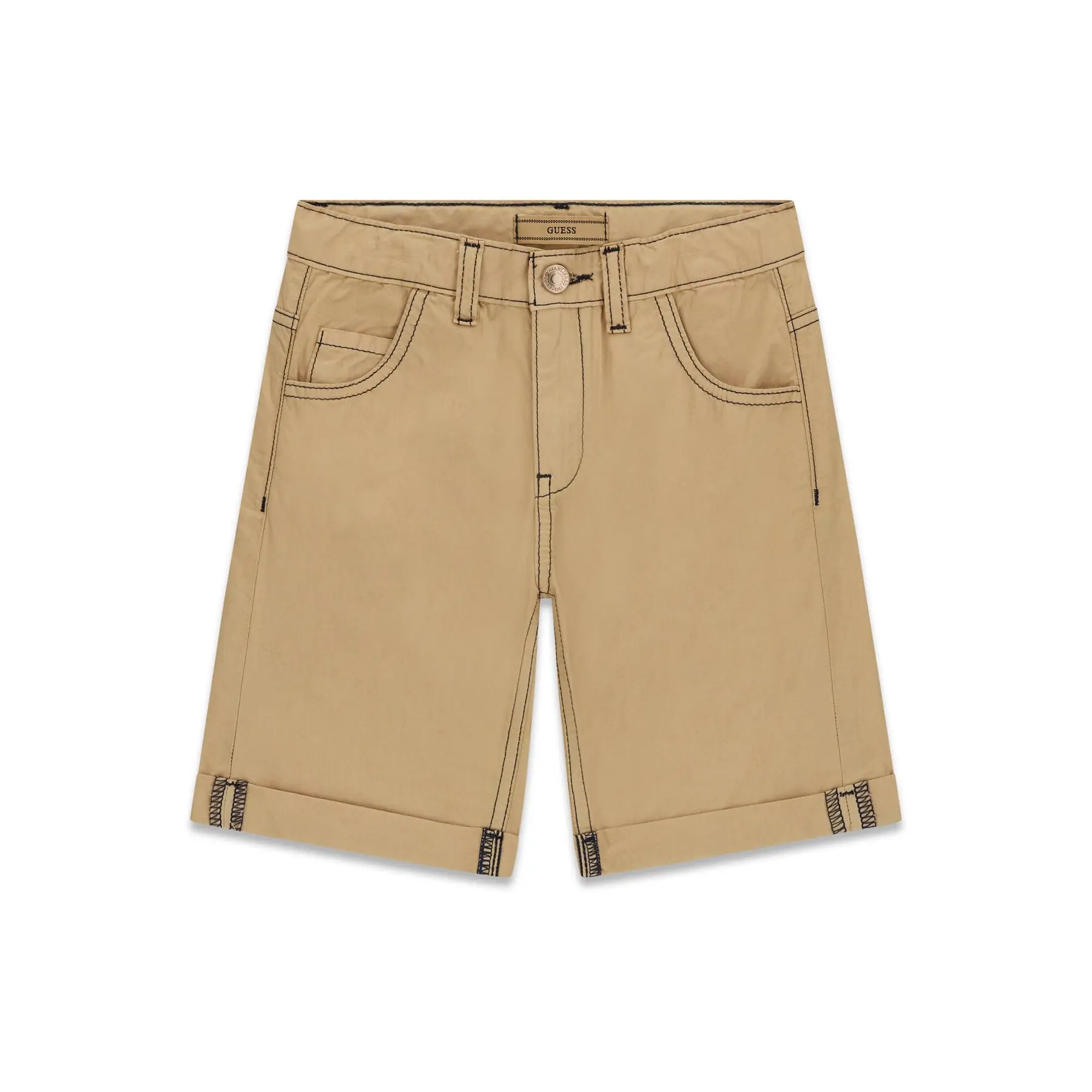 Short rigid poplin for kids Guess