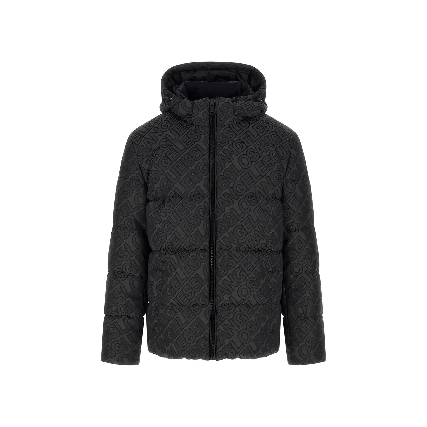 Guess Noir Down Jacket Allover