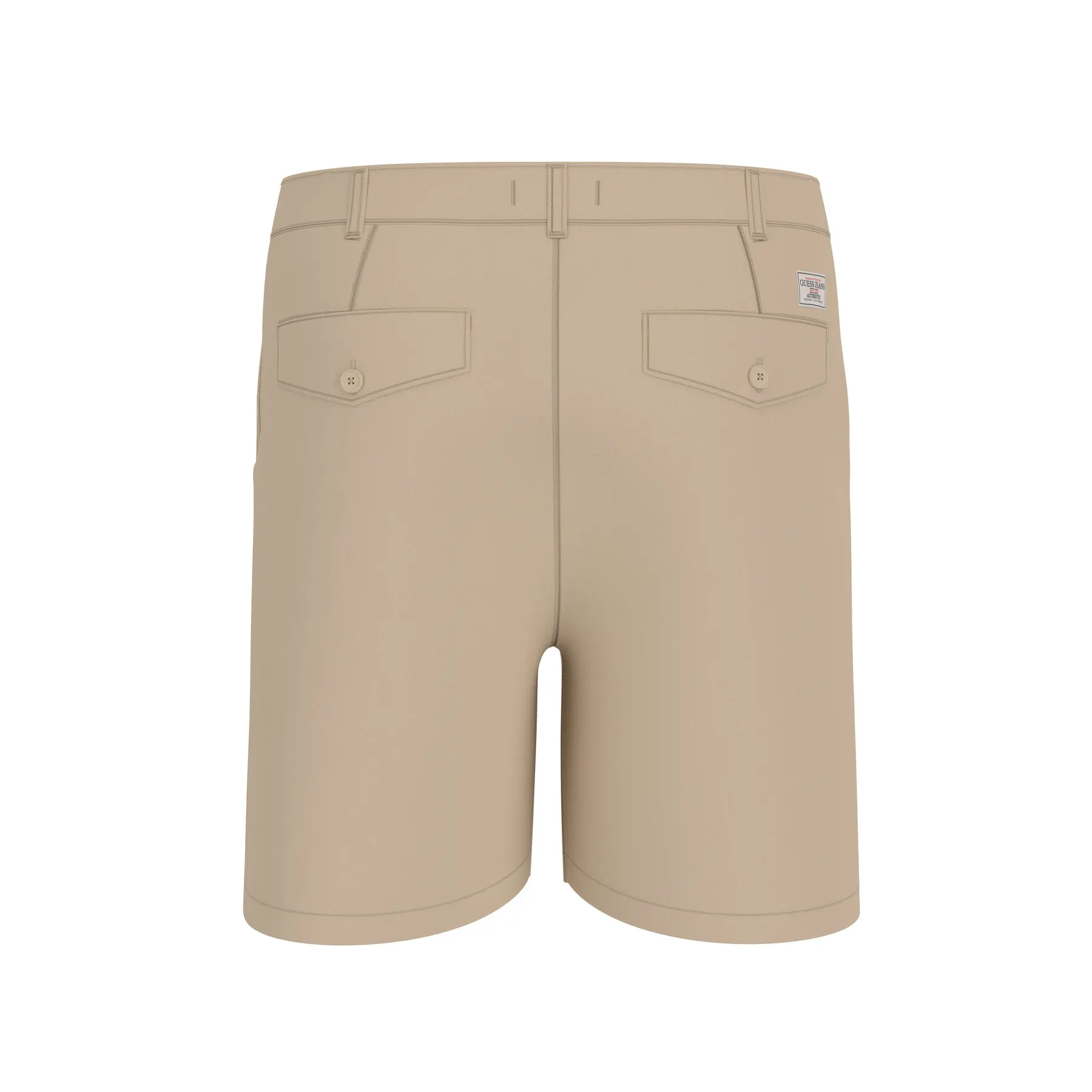 Guess Men's Beige Chino Shorts Gj Regular
