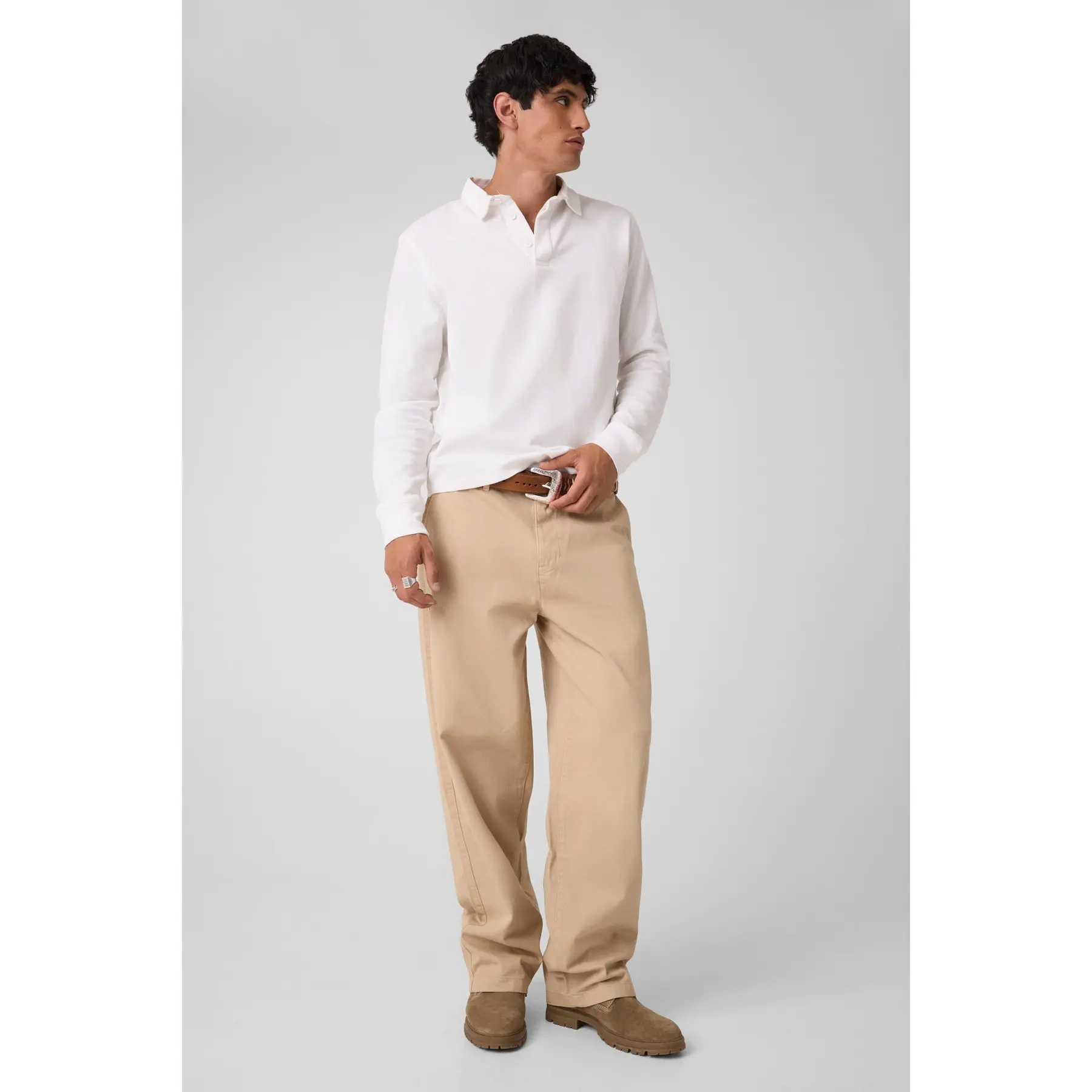 Guess Beige Chino Trousers