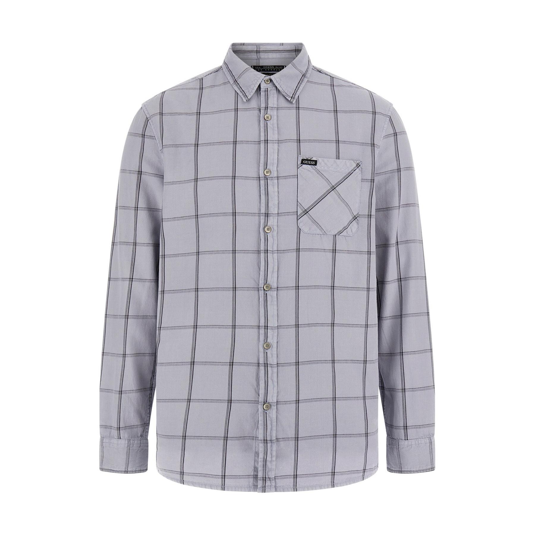 7628907039737 - Baumwollhemd Check Bleach