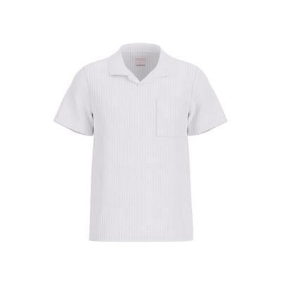 7628907087028 - Polo-Shirt Seersucker 7628907087028 - Polo-Shirt Seersucker