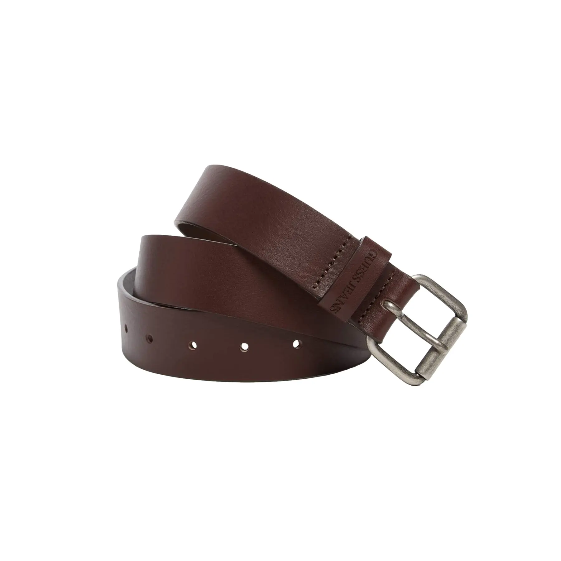 Cintura in pelle martellata